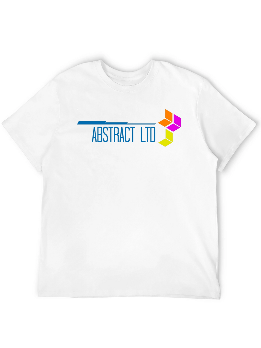 Abstract Ltd Black T-Shirt - Modern Design