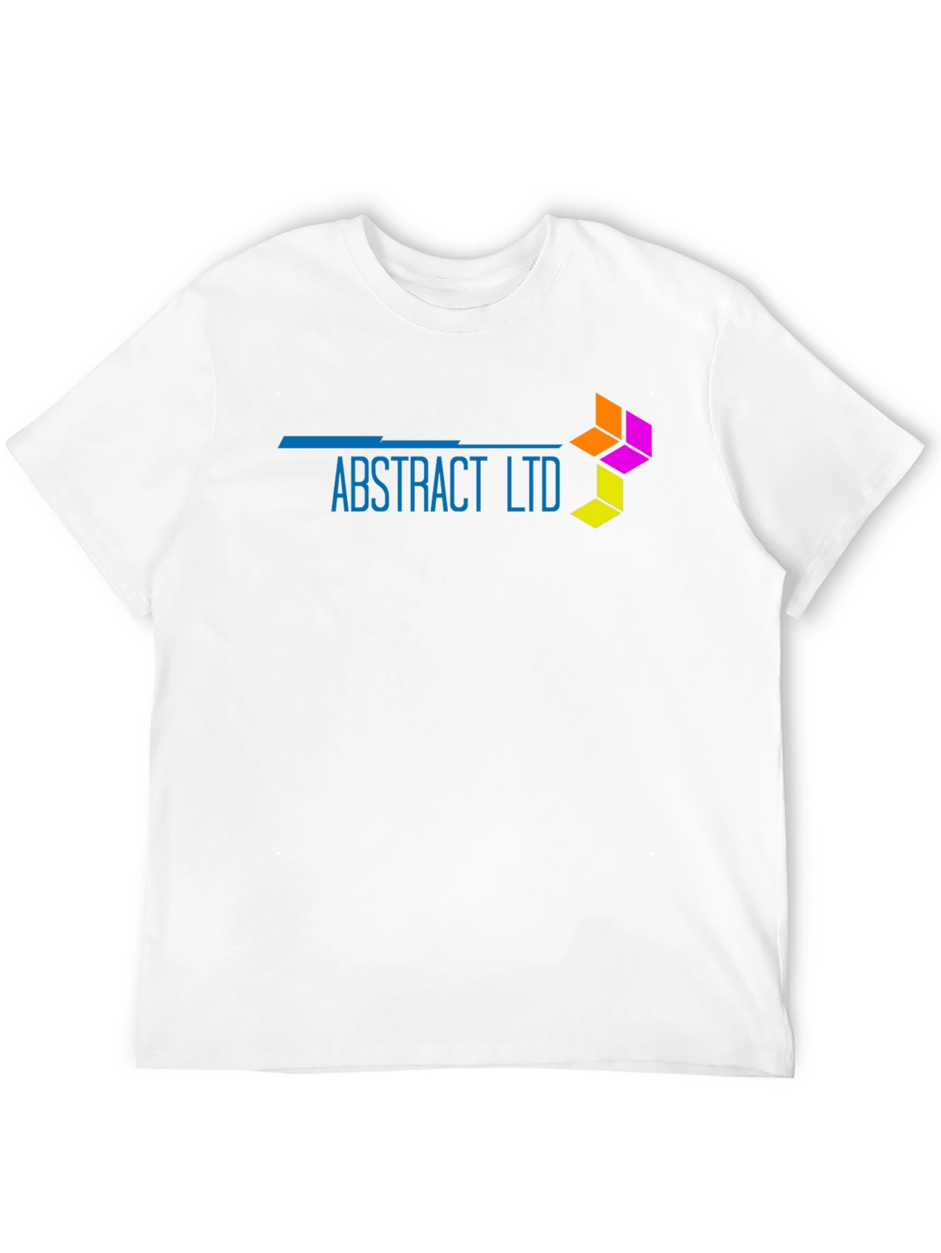 Abstract Ltd Black T-Shirt - Modern Design