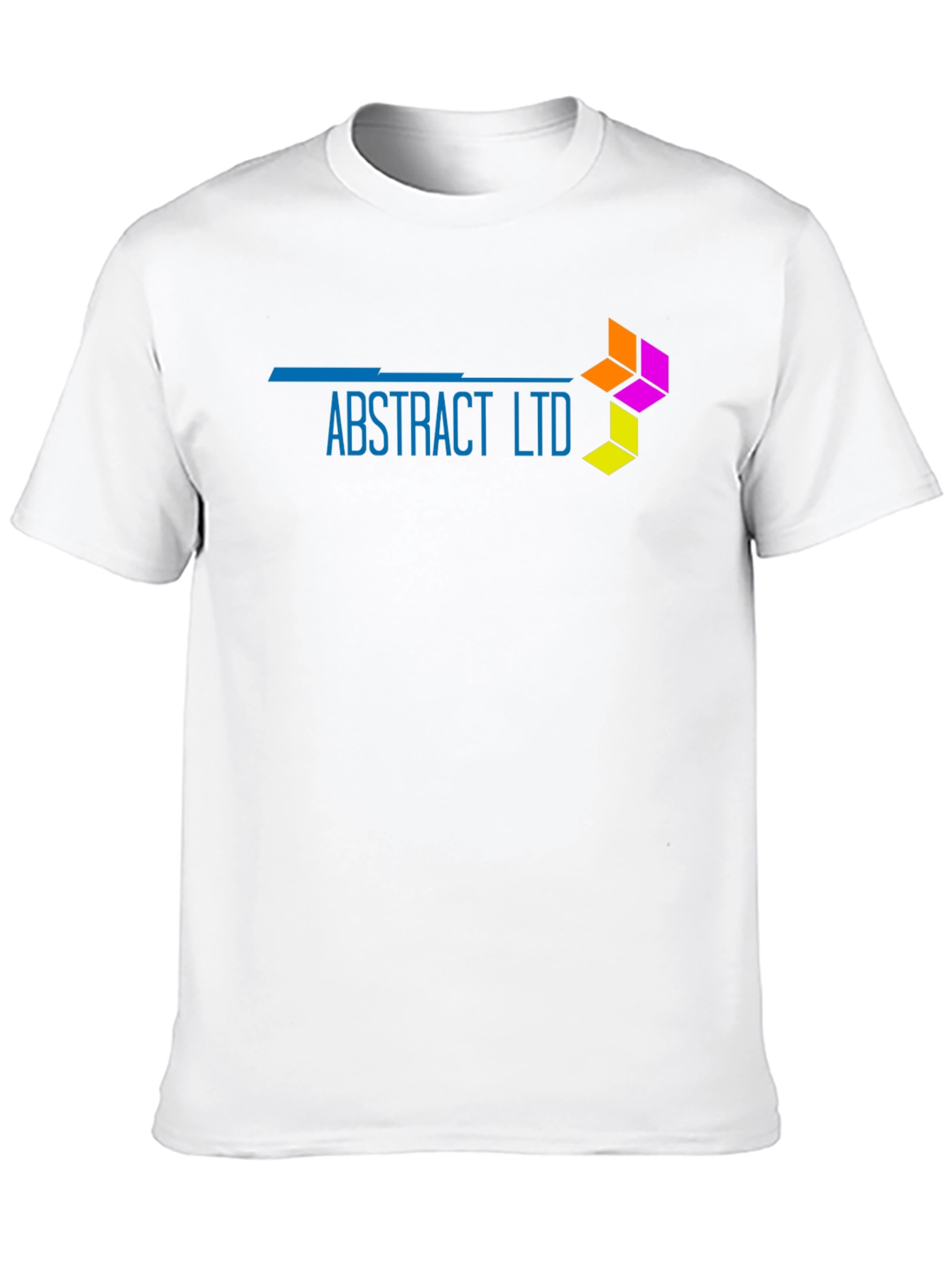 Abstract Ltd Black T-Shirt - Modern Design