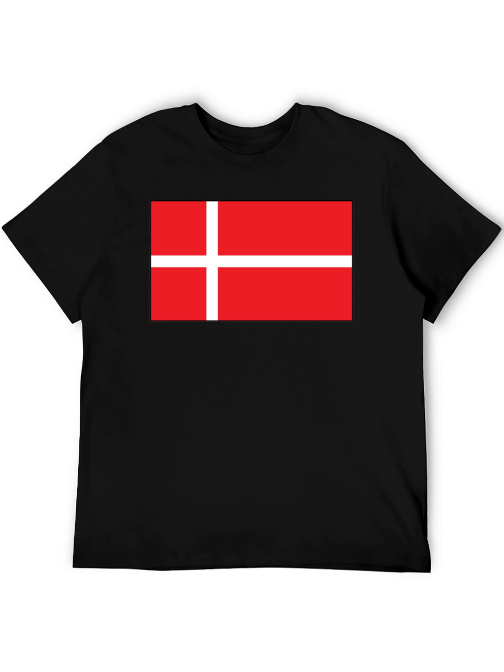 Danish Flag T-Shirt - National Pride Tee