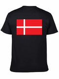 Danish Flag T-Shirt - National Pride Tee