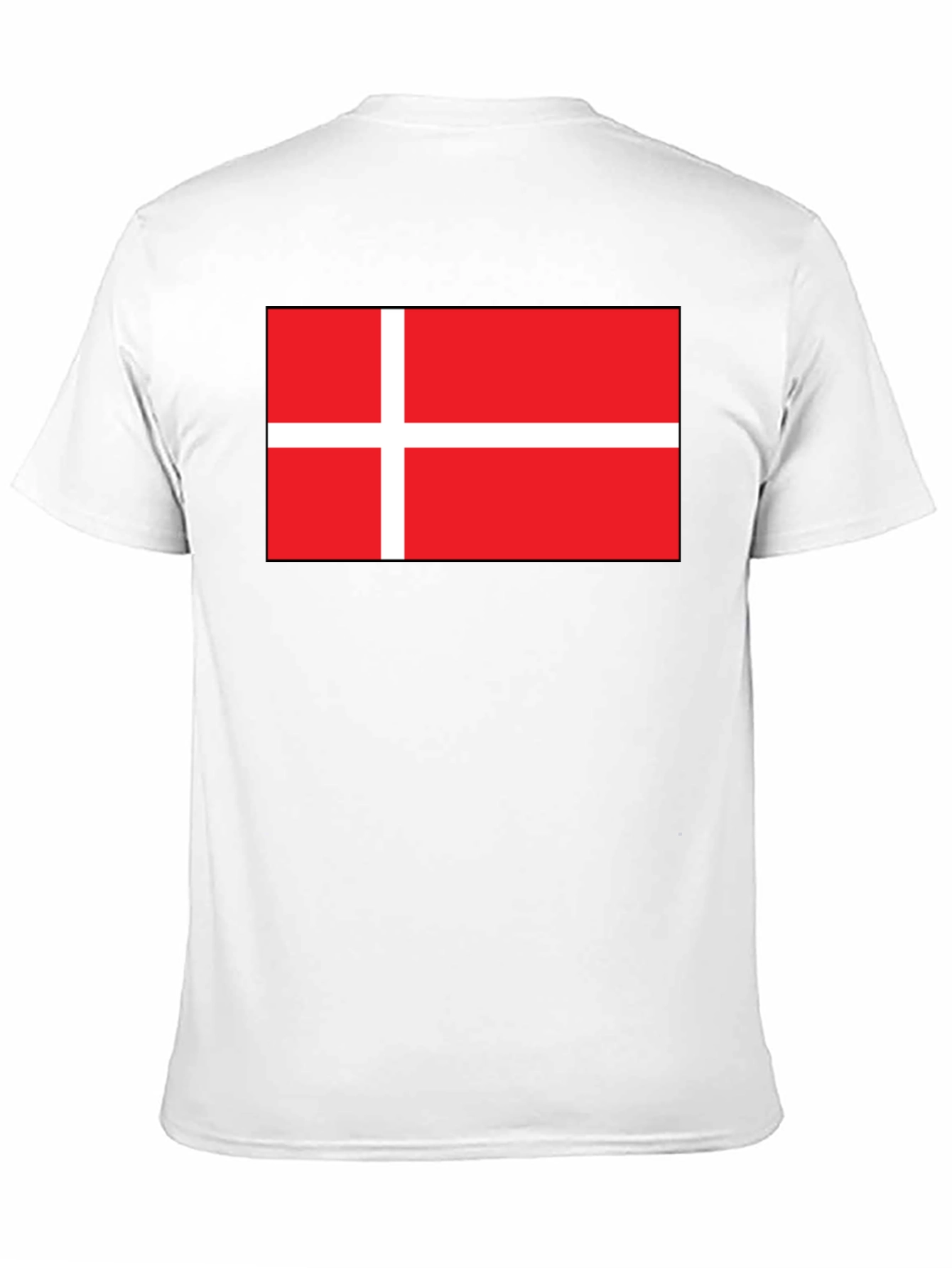 Danish Flag T-Shirt - National Pride Tee