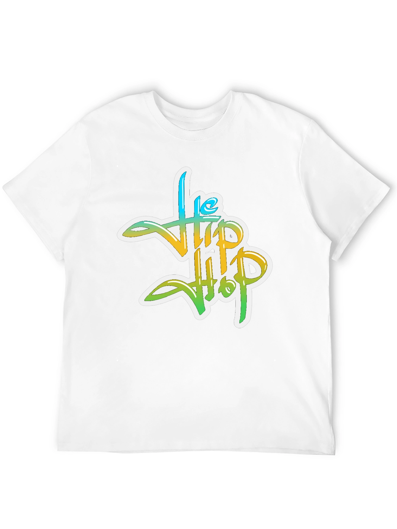 The Hip Hop Graphic T-Shirt - Black