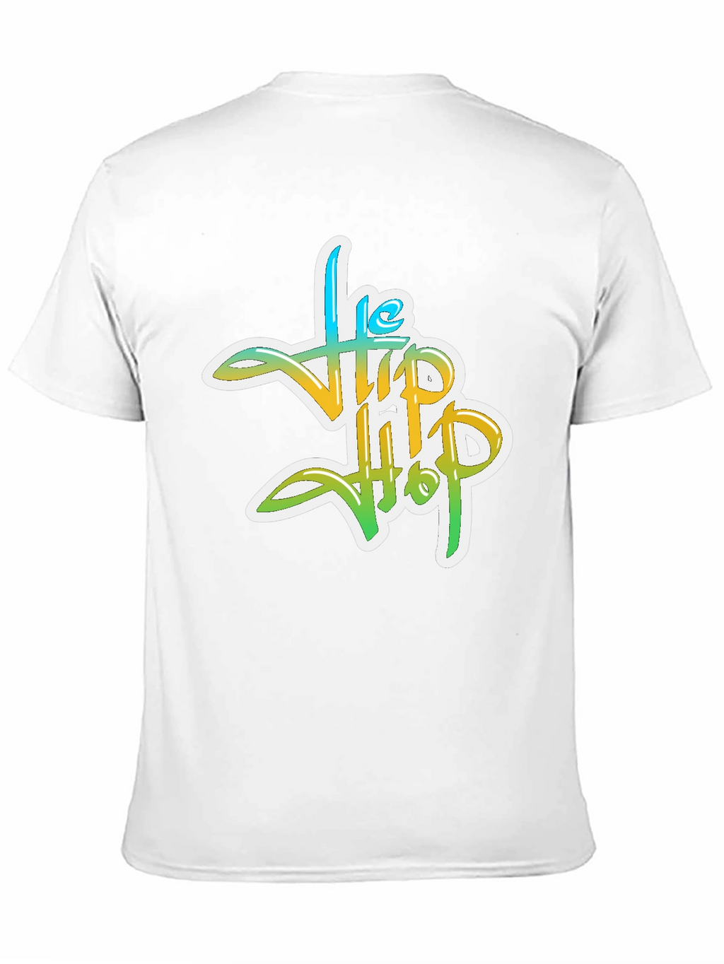 The Hip Hop Graphic T-Shirt - Black