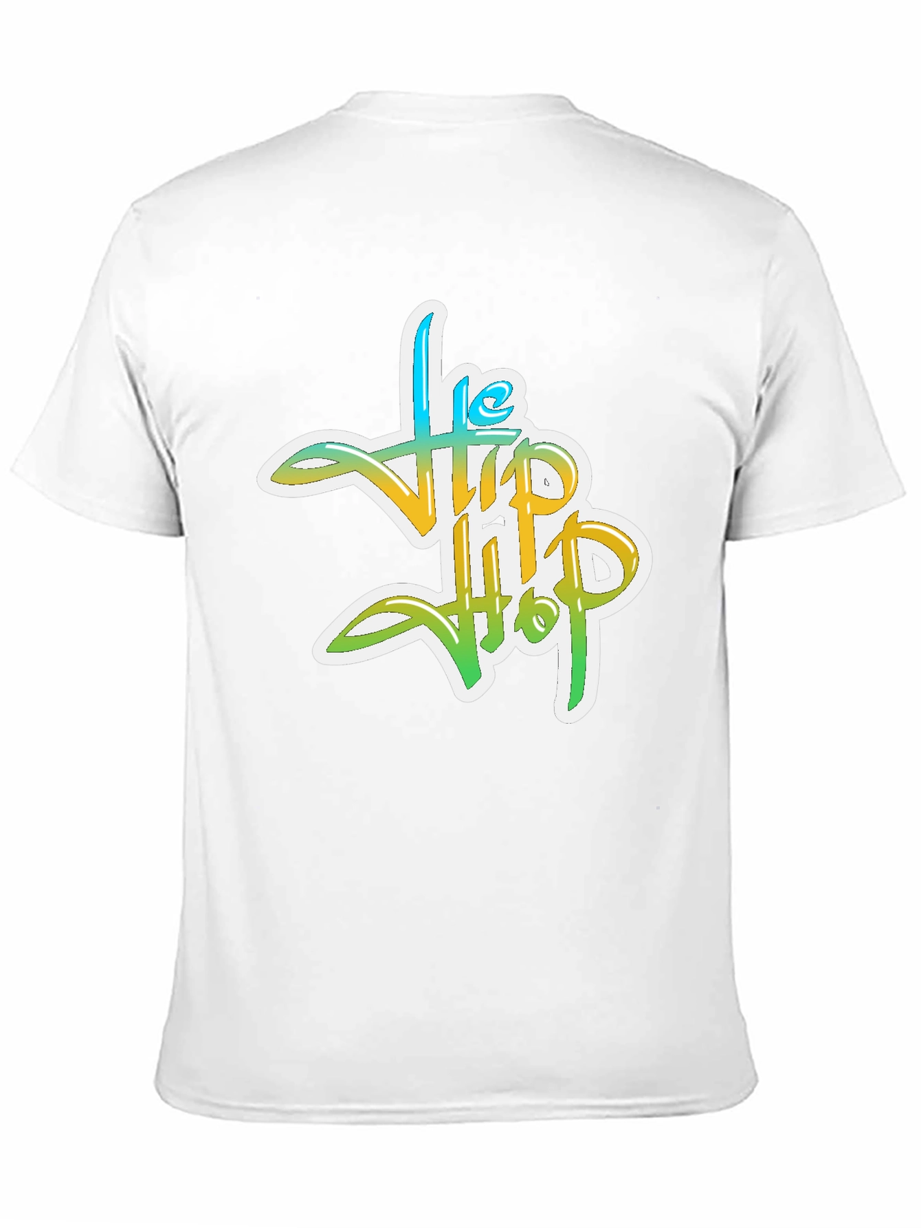 The Hip Hop Graphic T-Shirt - Black