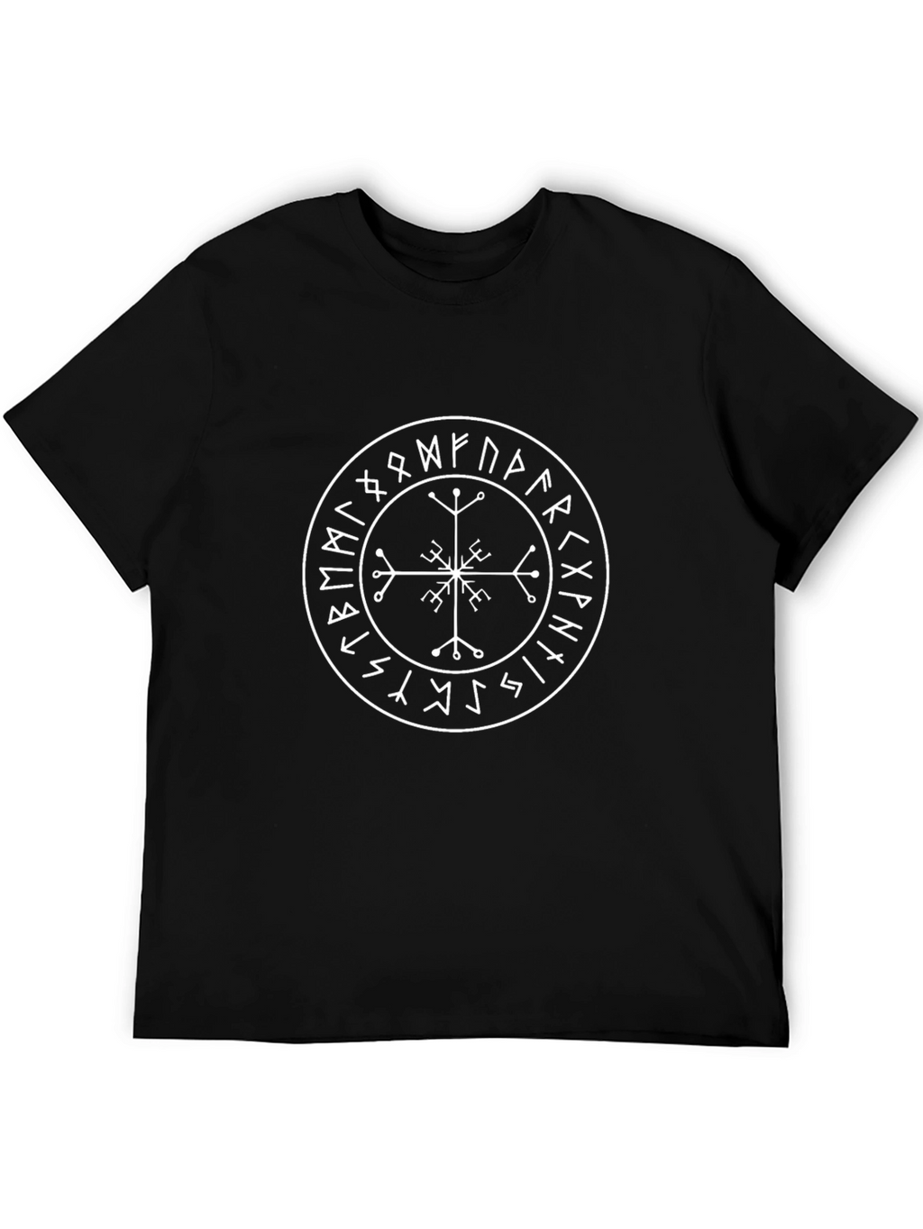 Vegvisir Compass T-Shirt - Viking Runes