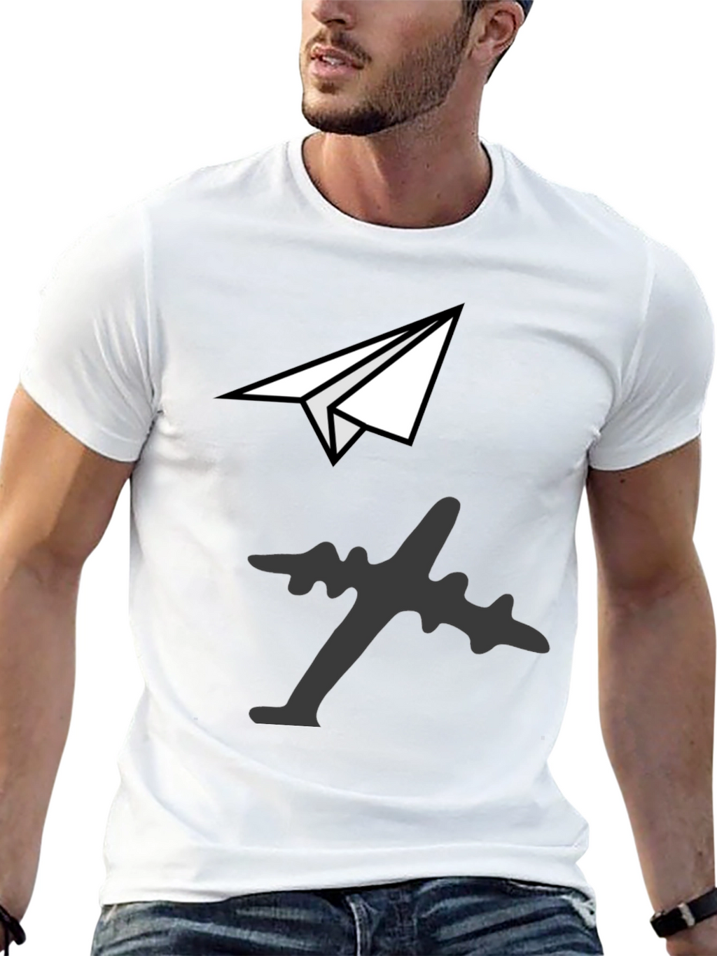 Paper Plane T-Shirt - Fly High