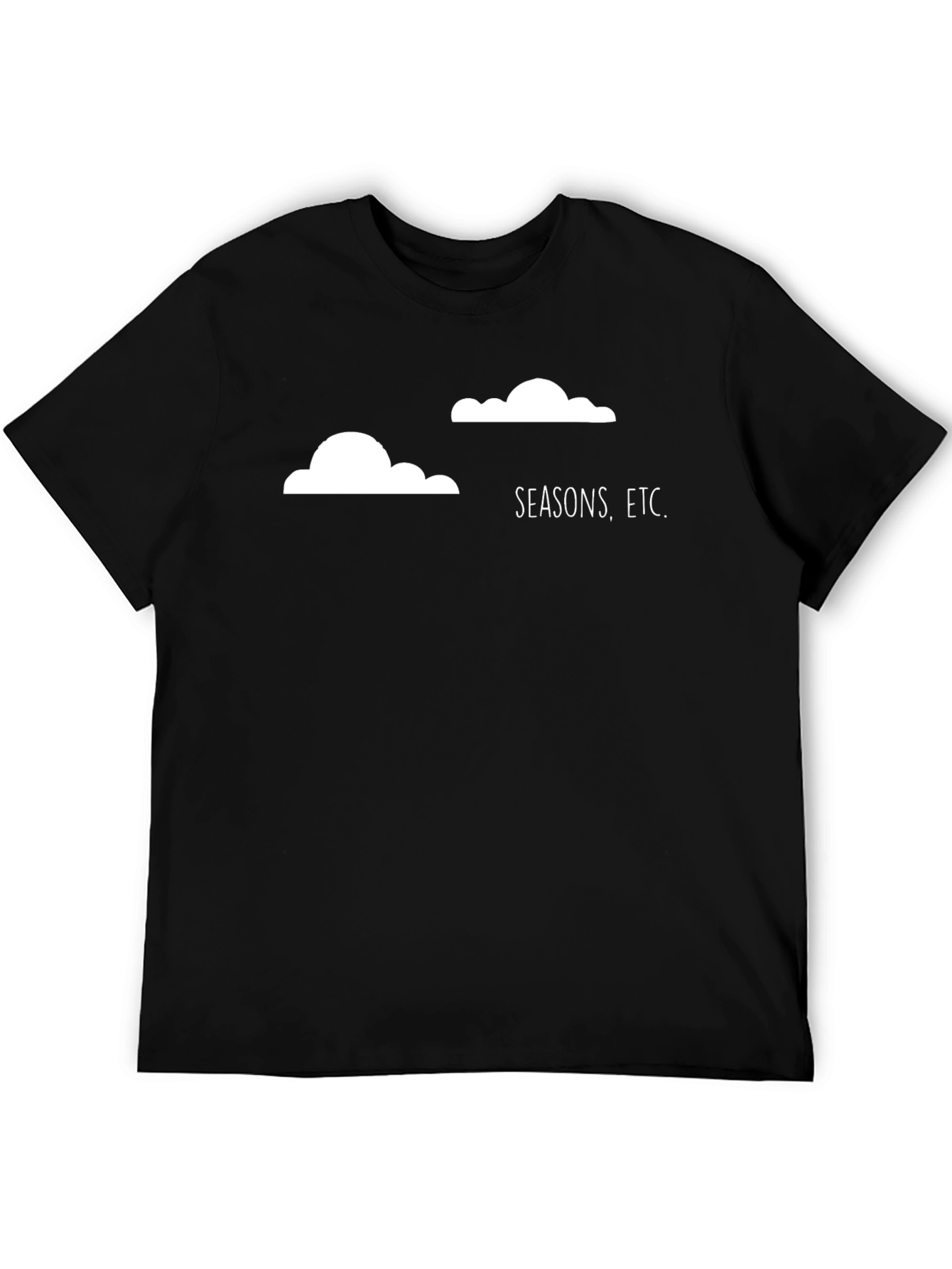 Seasons Etc. Graphic Tee - Black
