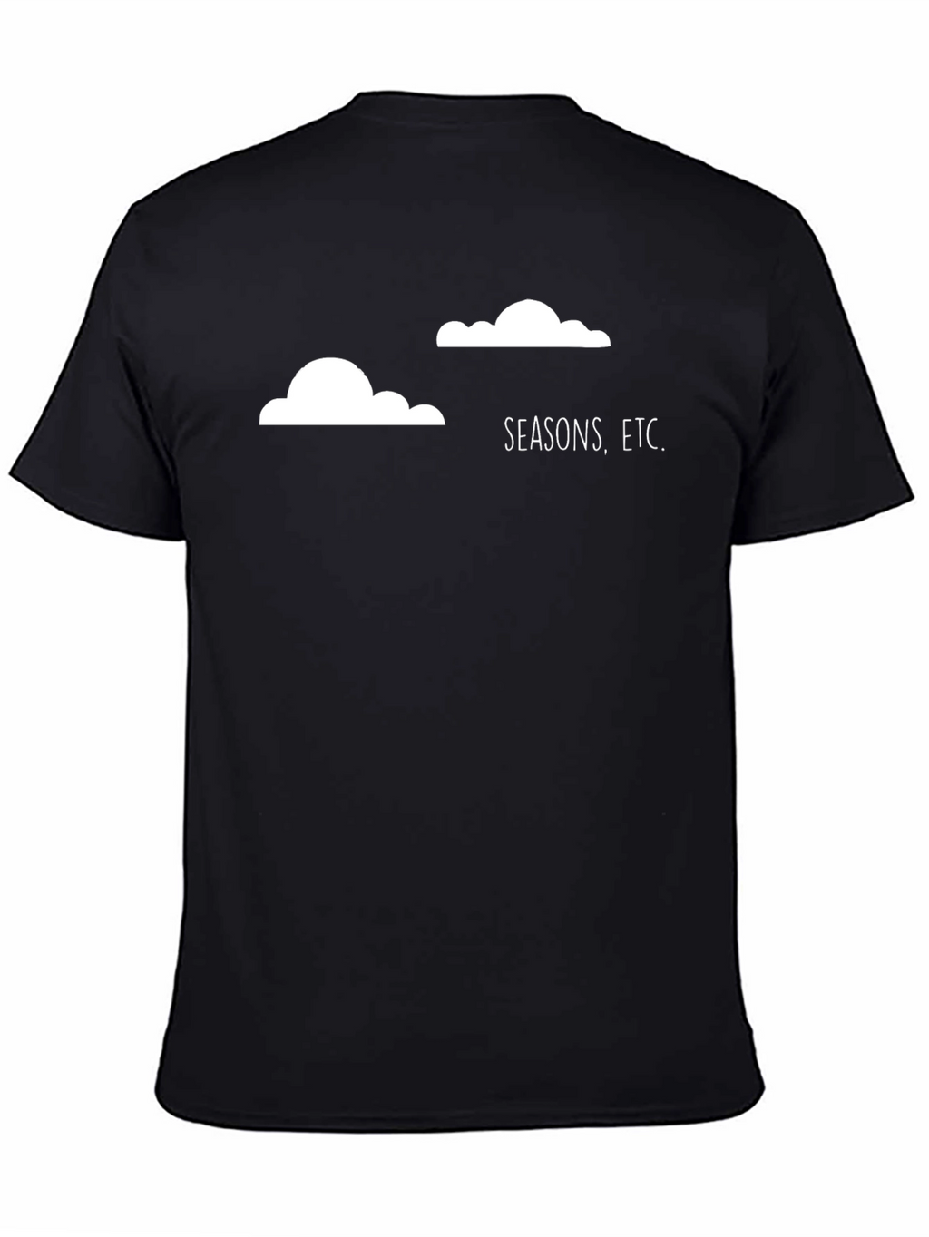 Seasons Etc. Graphic Tee - Black