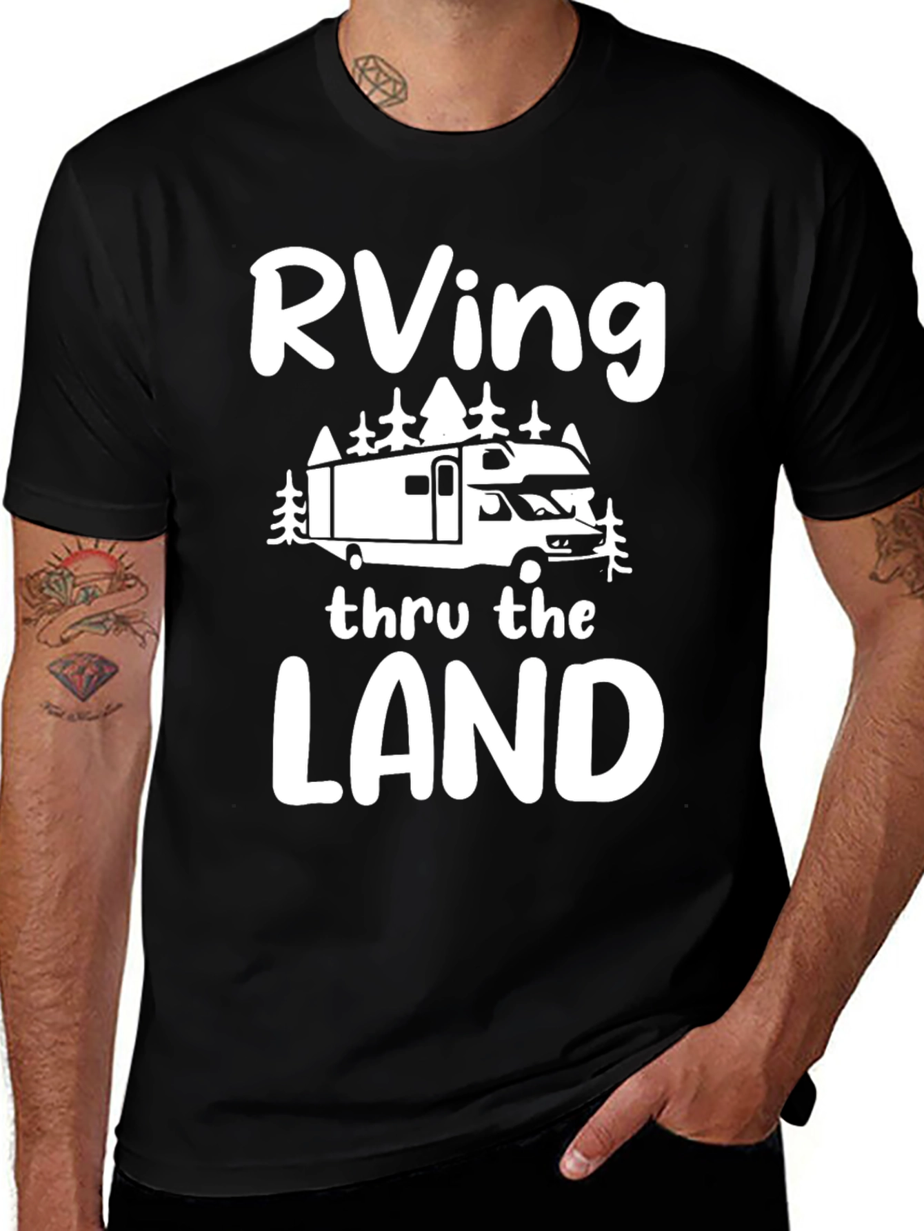 RVing Thru the Land Graphic T-Shirt