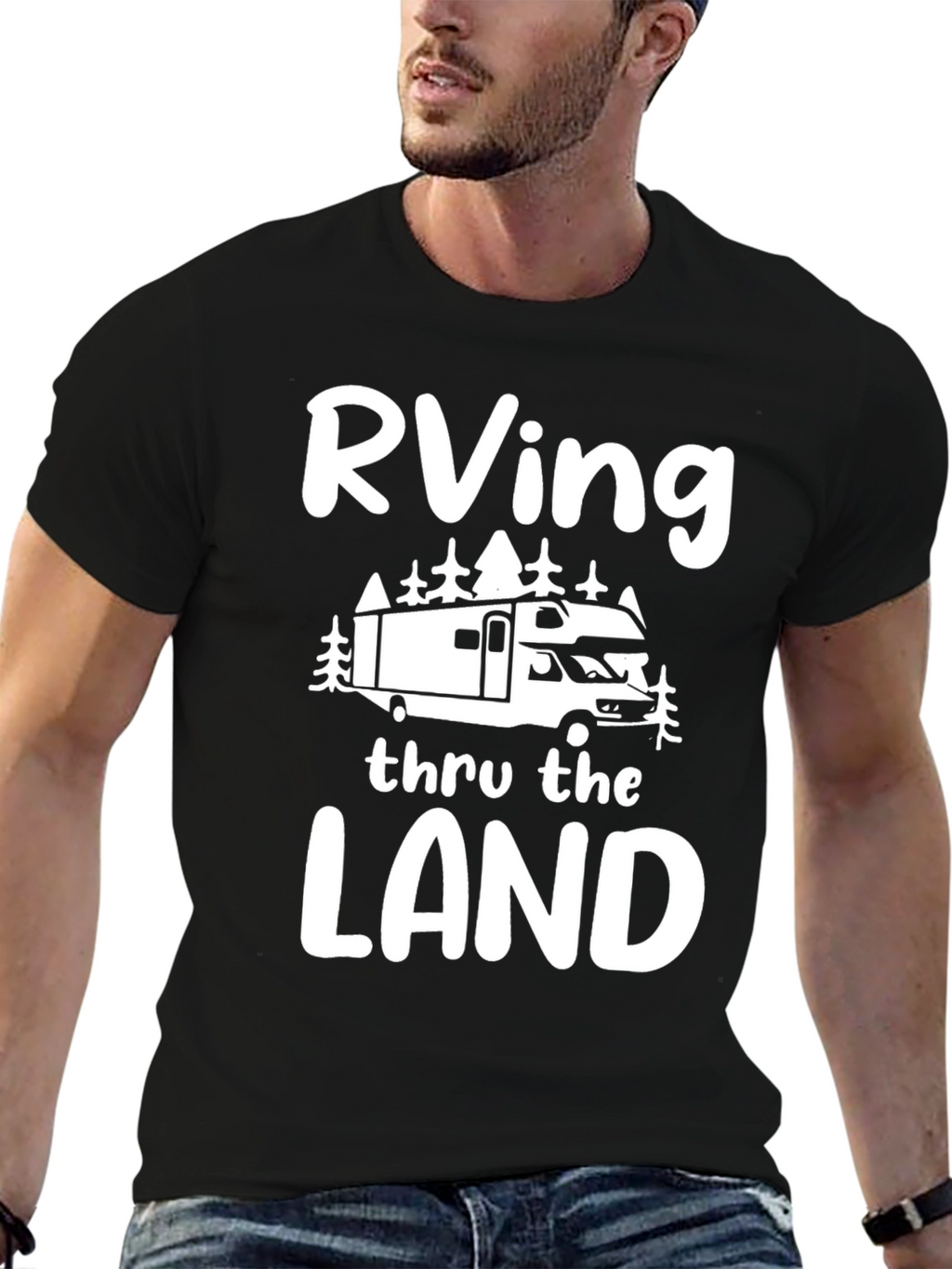 RVing Thru the Land Graphic T-Shirt