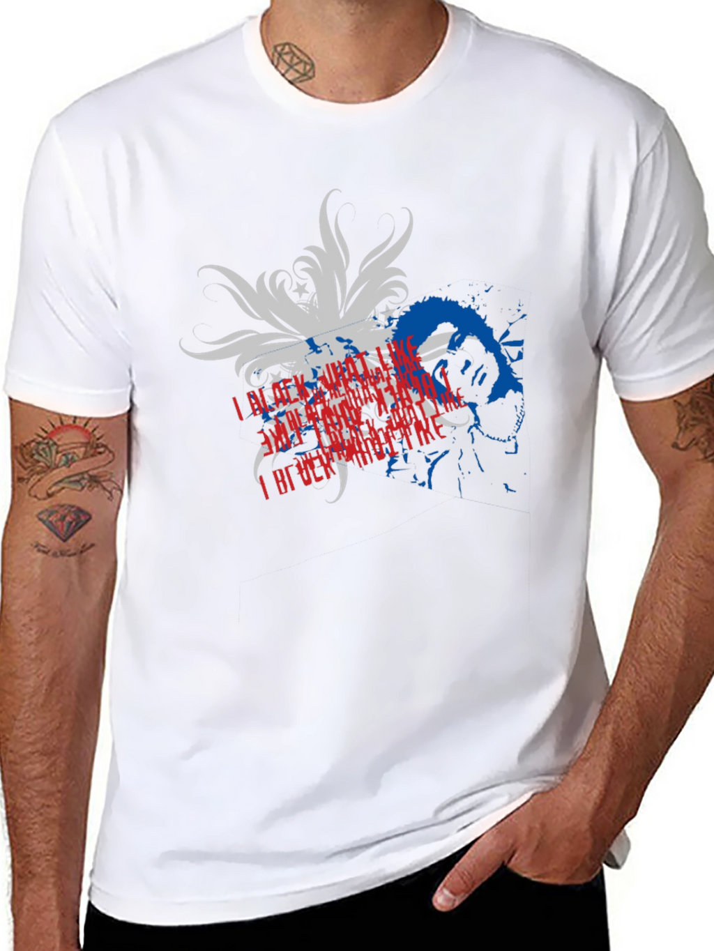 Statement Graphic Tee - I Back What I Like