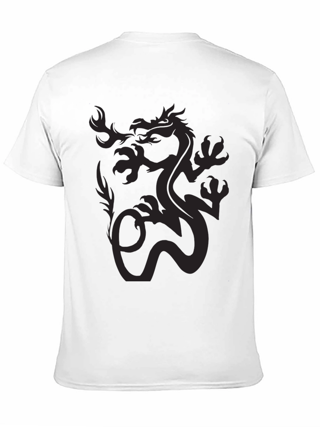 Black Dragon Graphic Tee - Mens Short Sleeve