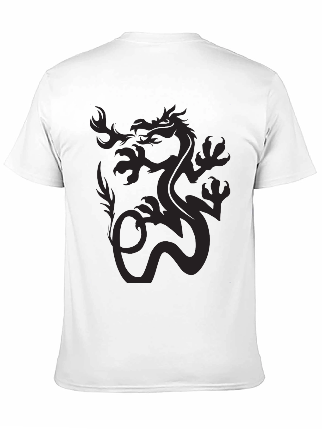 Black Dragon Graphic Tee - Mens Short Sleeve