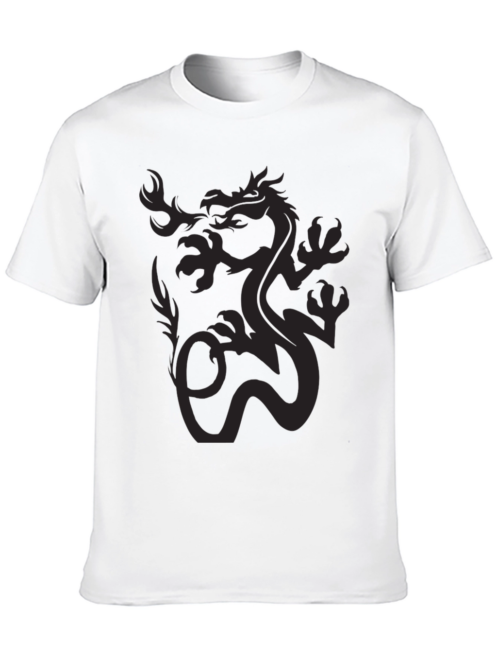 Black Dragon Graphic Tee - Mens Short Sleeve