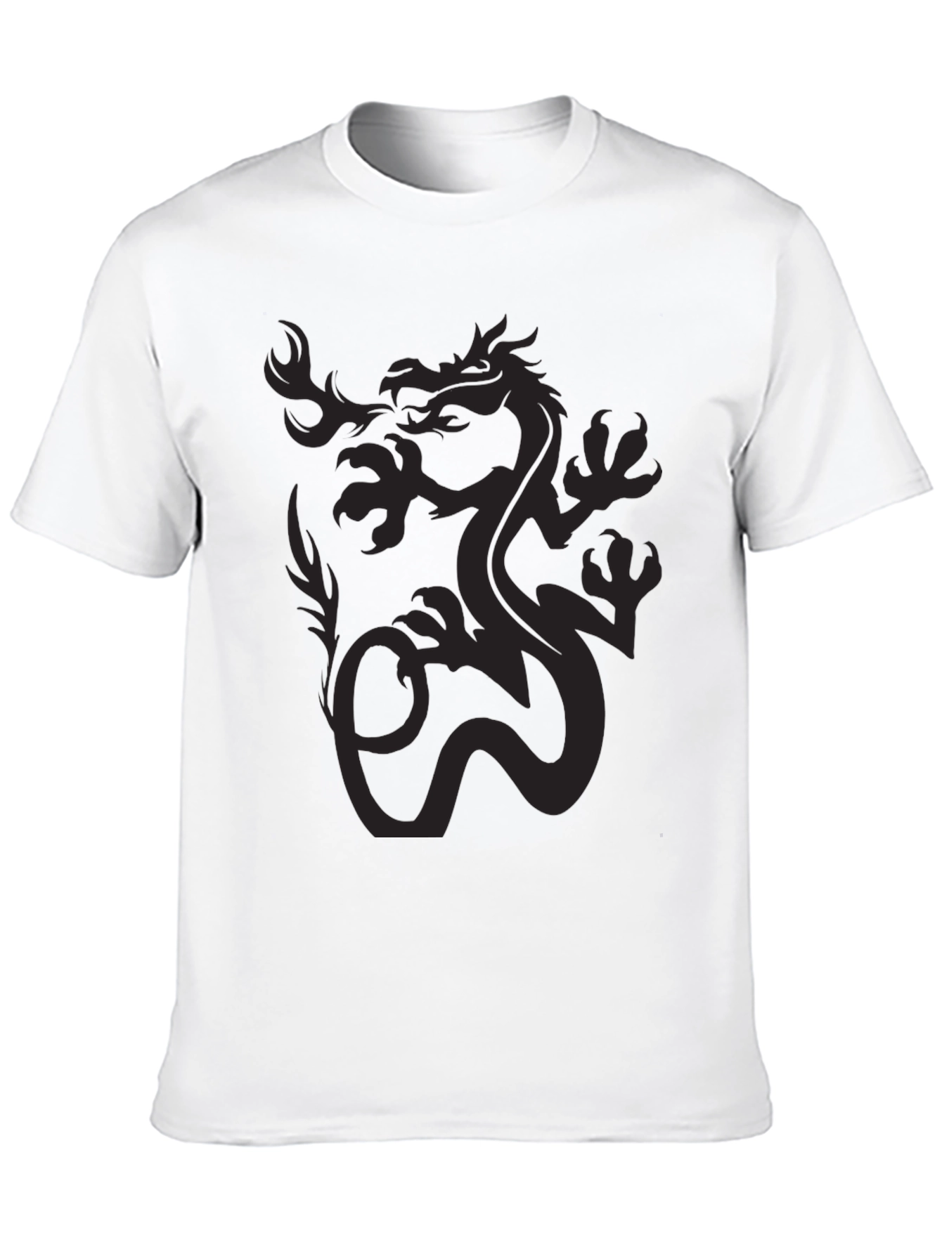 Black Dragon Graphic Tee - Mens Short Sleeve