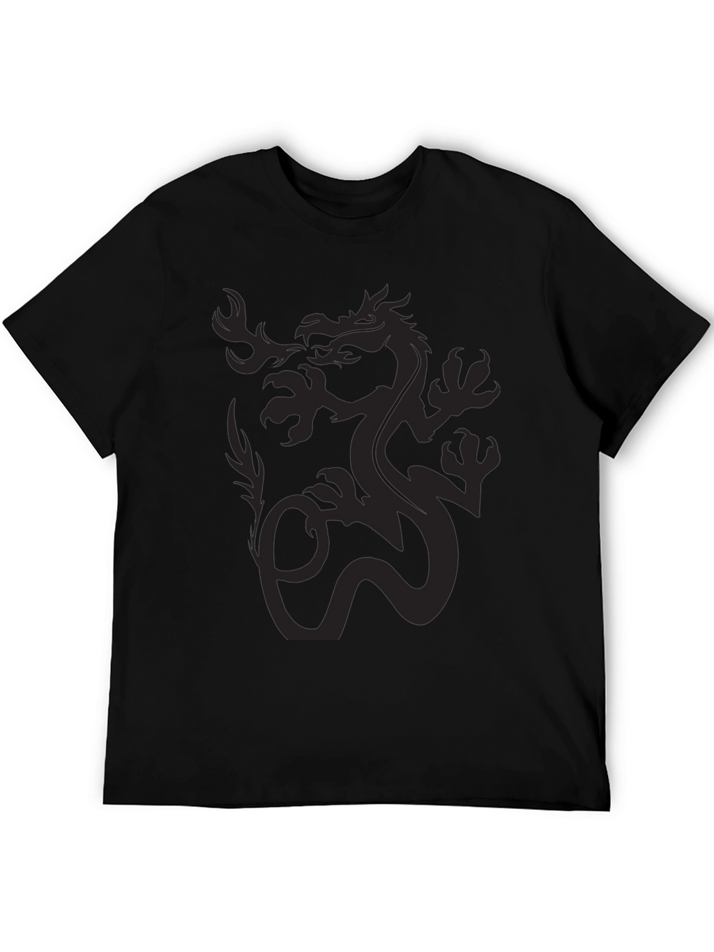 Black Dragon Graphic Tee - Mens Short Sleeve