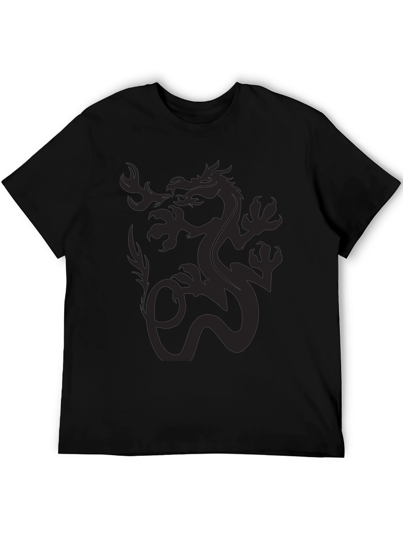 Black Dragon Graphic Tee - Mens Short Sleeve