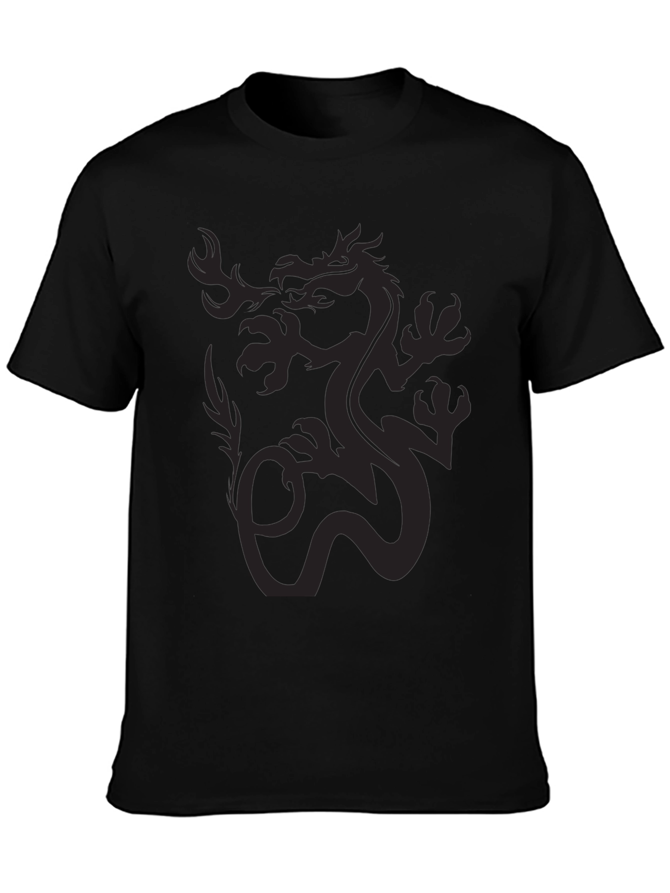 Black Dragon Graphic Tee - Mens Short Sleeve