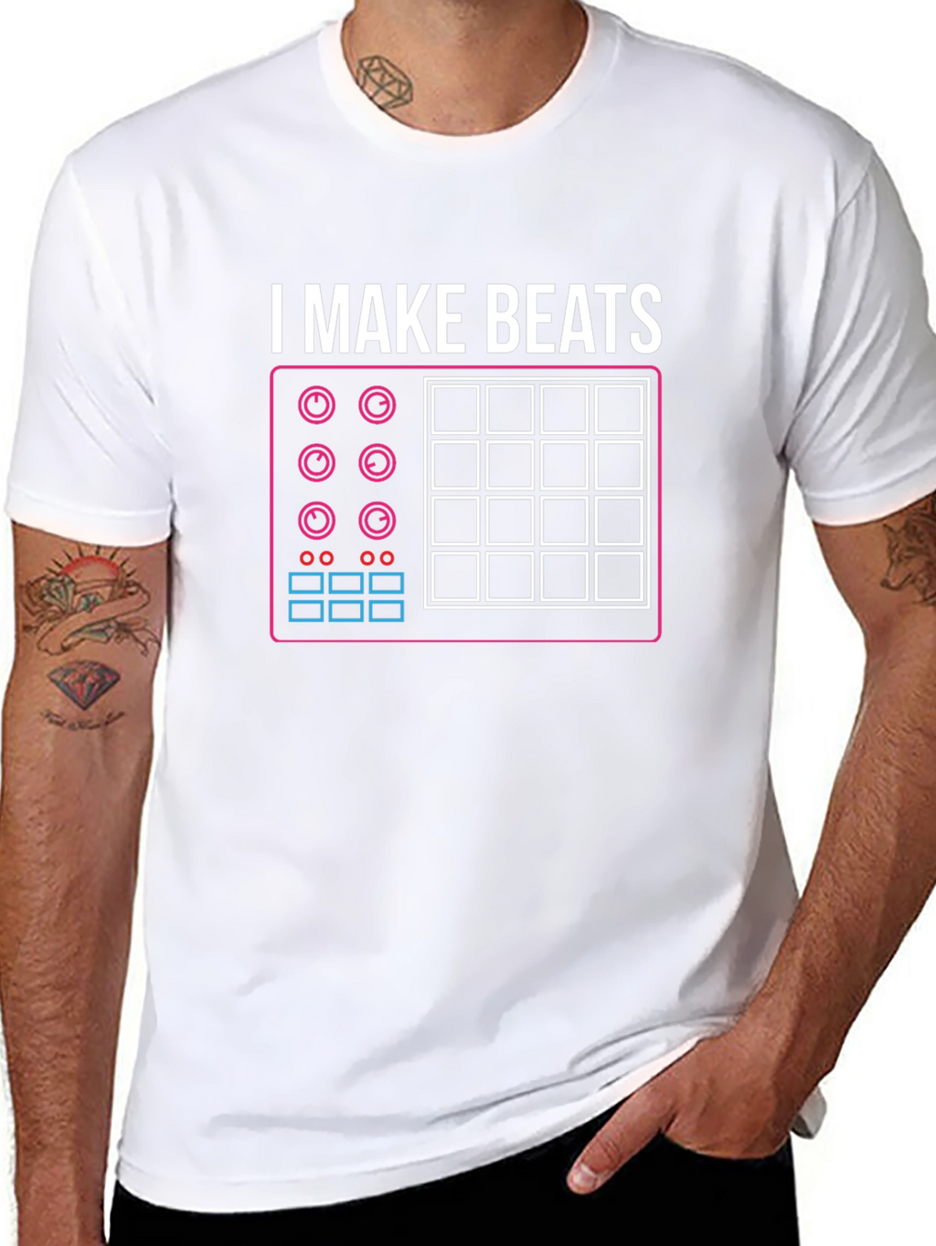 I Make Beats T-Shirt - Music Producer Tee