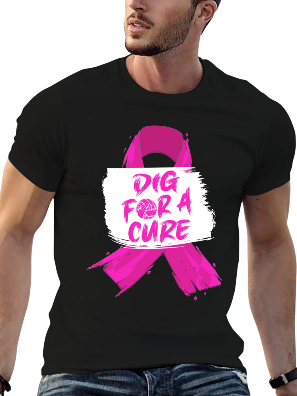 Dig for a Cure Volleyball T-Shirt