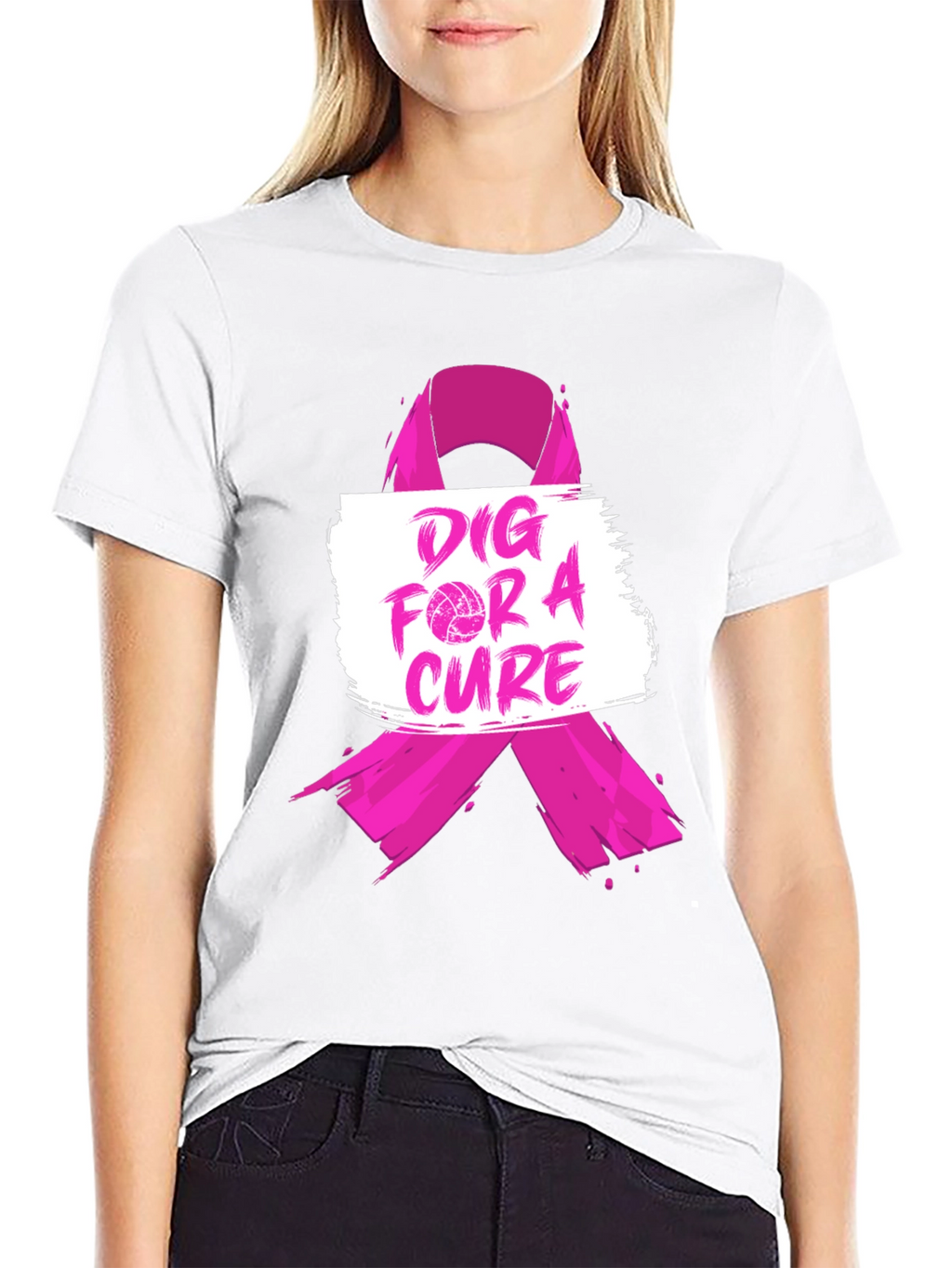 Dig for a Cure Volleyball T-Shirt