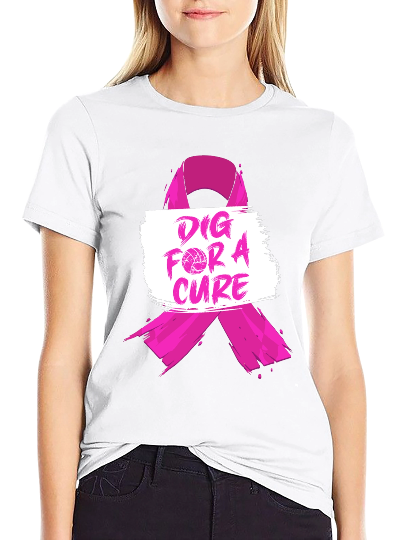 Dig for a Cure Volleyball T-Shirt