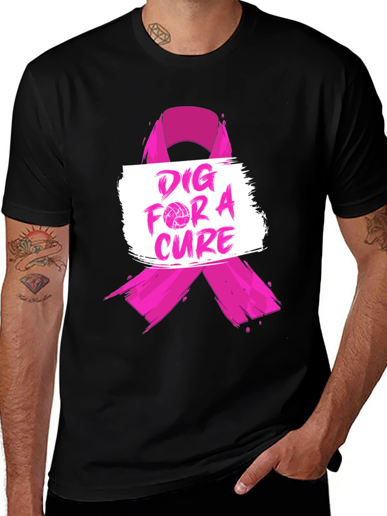 Dig for a Cure Volleyball T-Shirt