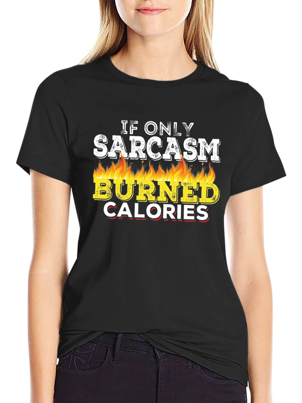 Sarcasm Burns Calories Graphic Tee