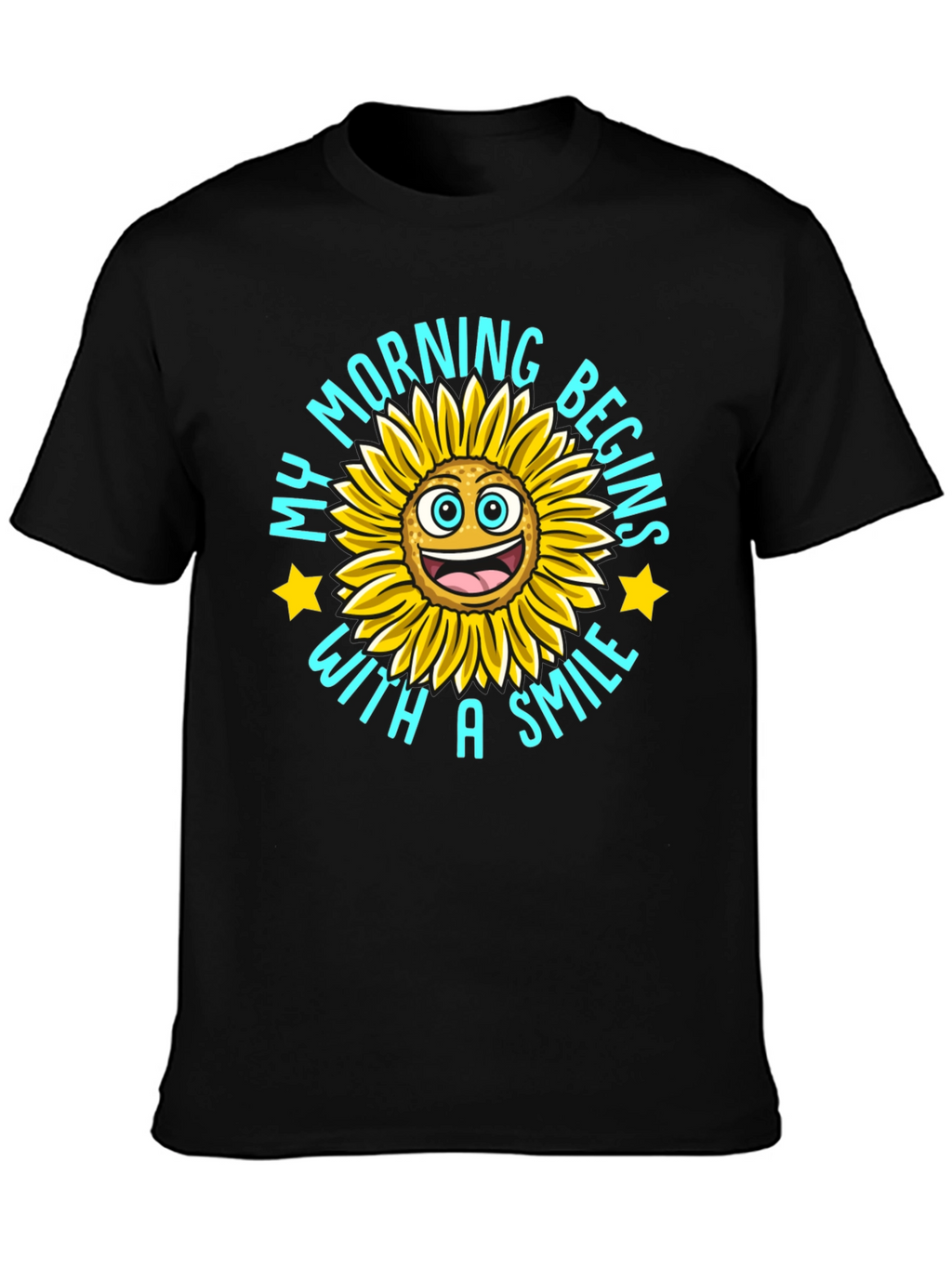 My Morning Begins With a Smile T-Shirt