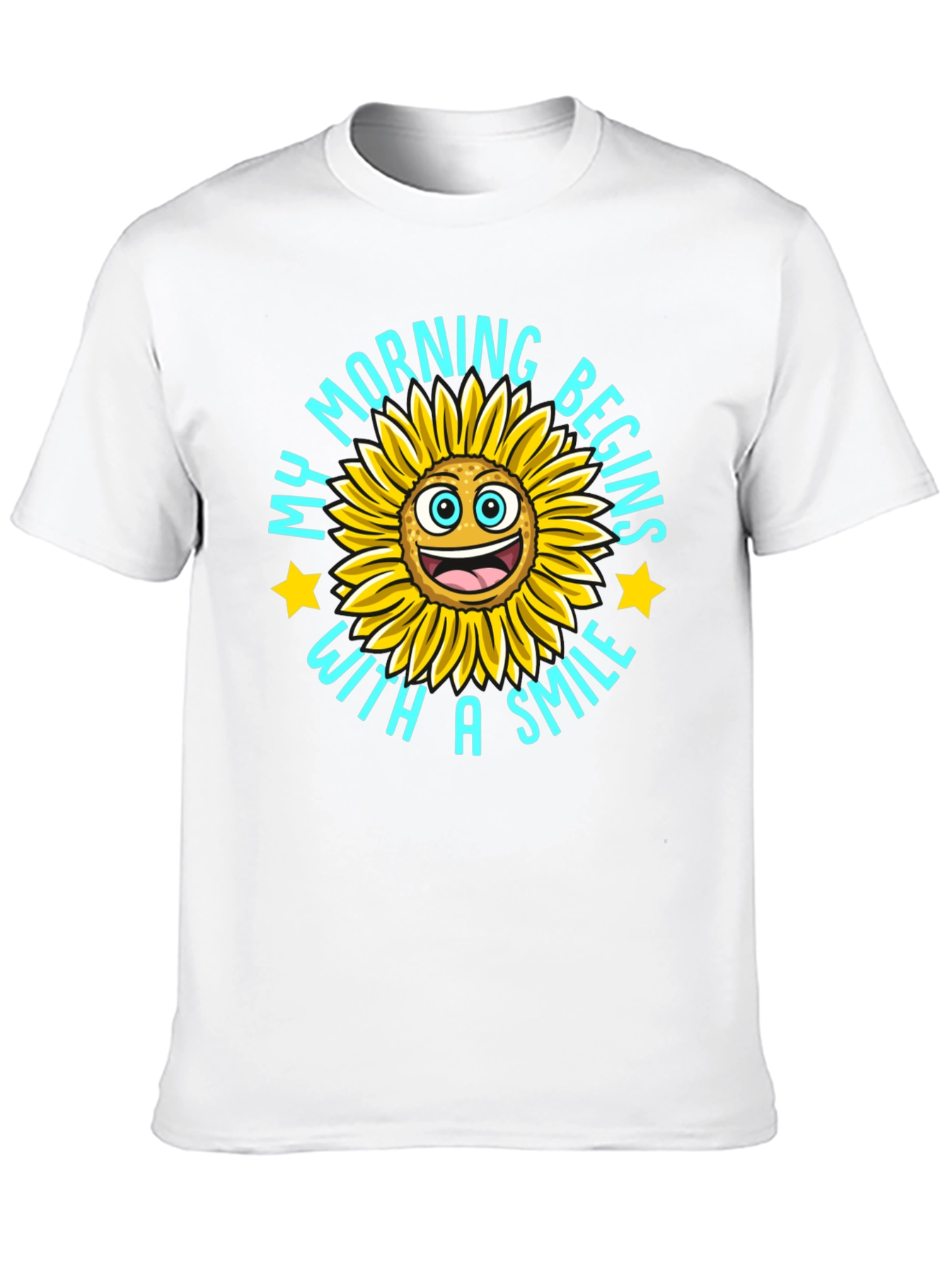 My Morning Begins With a Smile T-Shirt
