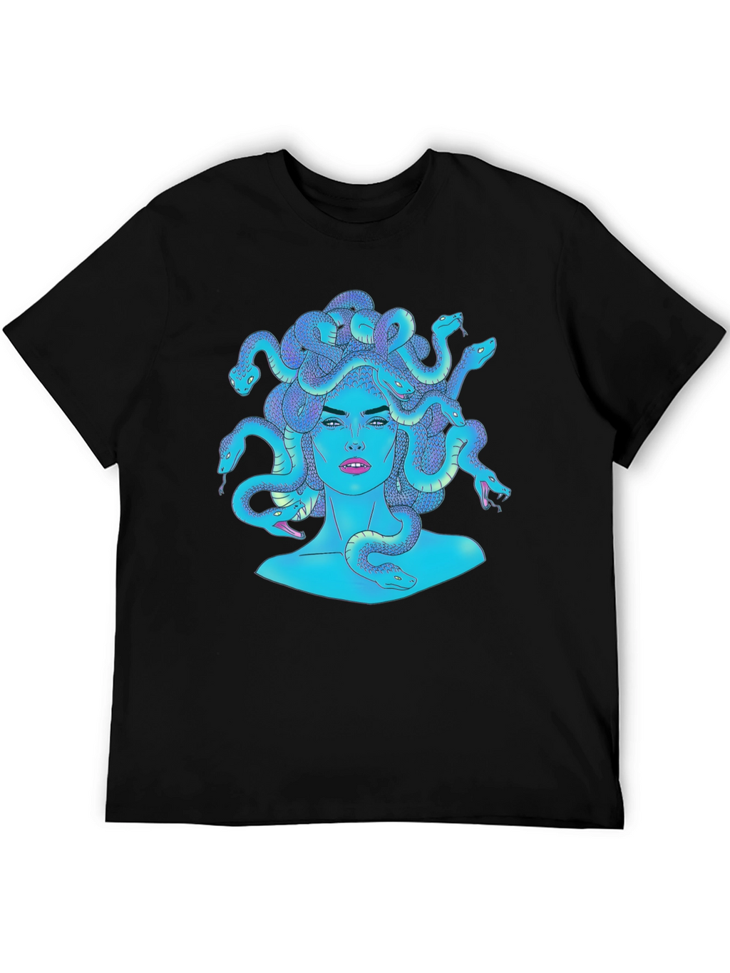 Medusa Graphic Tee - Mythical Creature Fashion