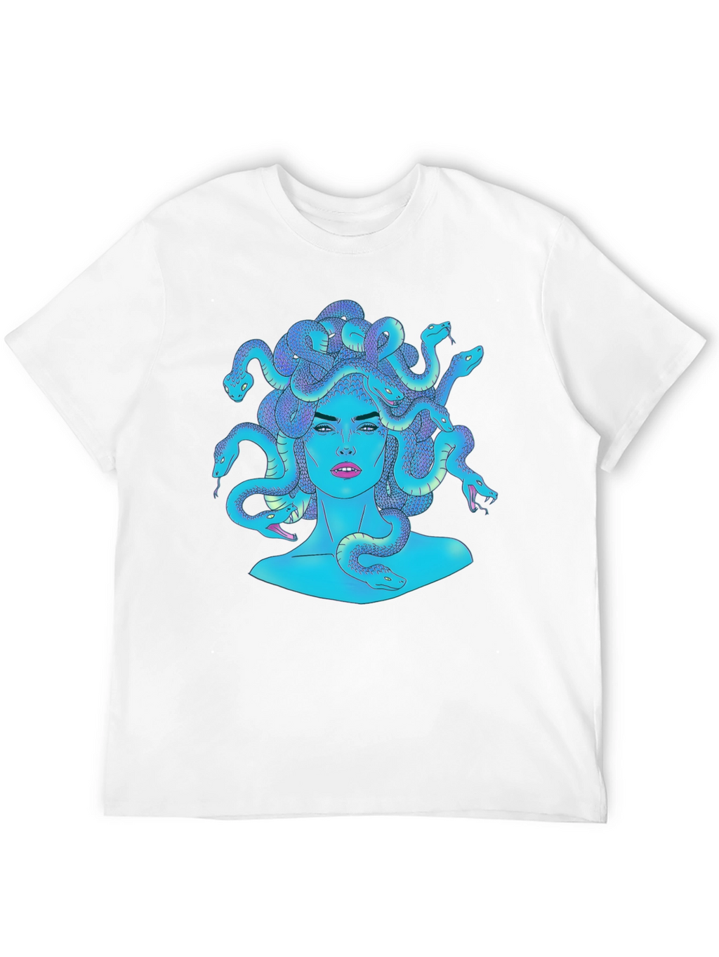 Medusa Graphic Tee - Mythical Creature Fashion