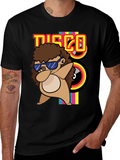 Dabbing Hedgehog Disco T-Shirt