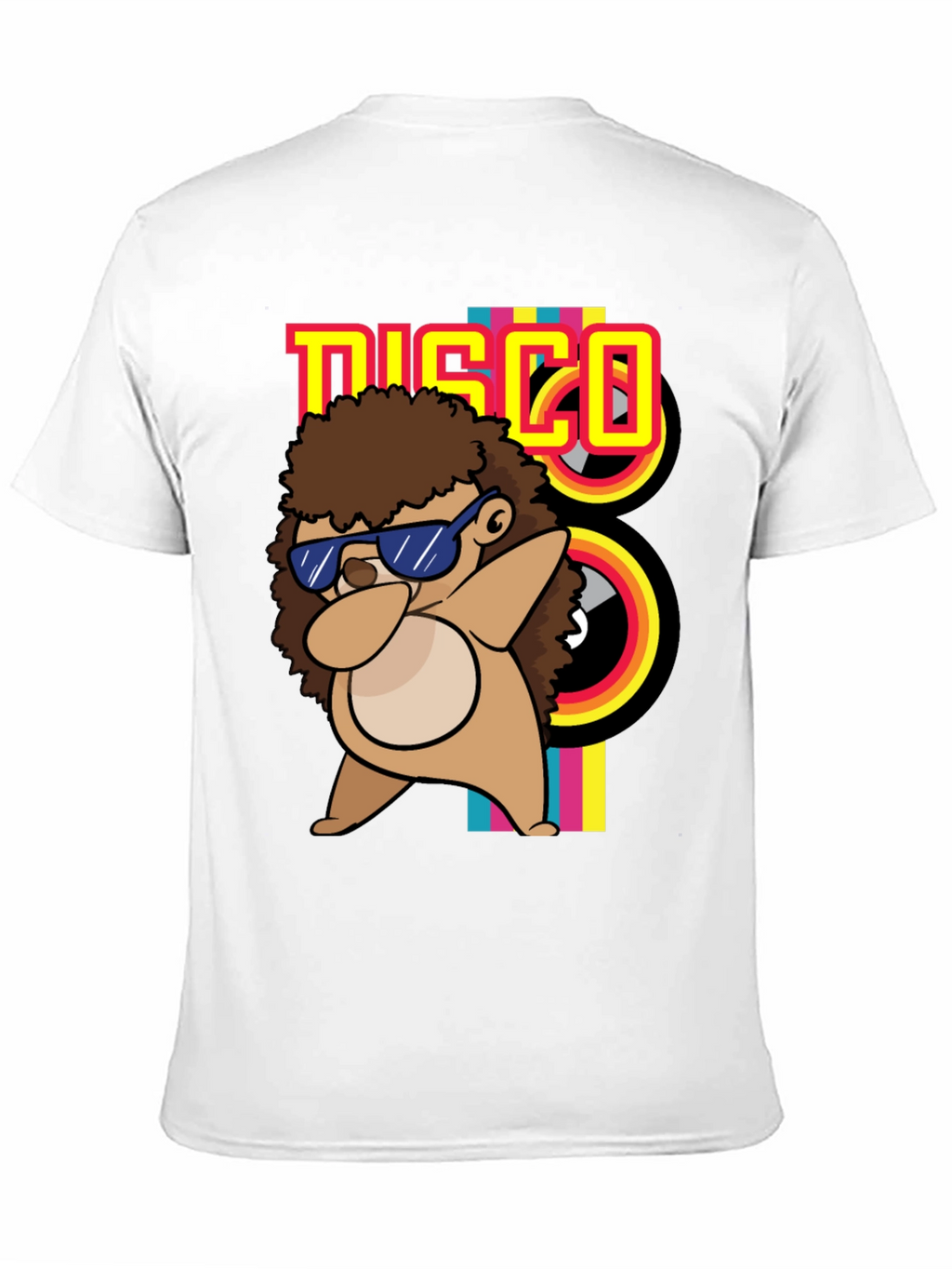 Dabbing Hedgehog Disco T-Shirt