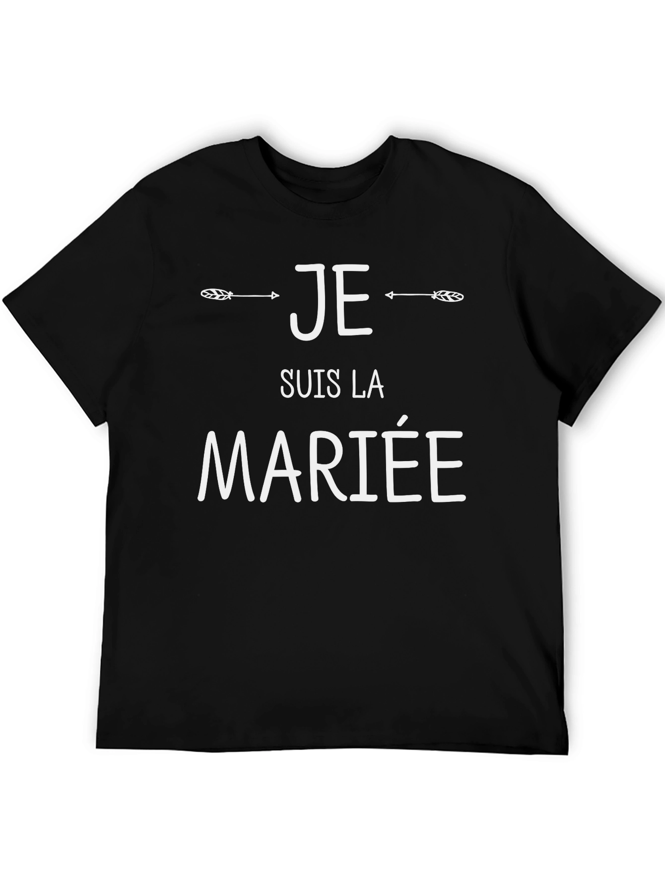 Je Suis La Mariee T-Shirt Funny Bachelorette Bridal Tee