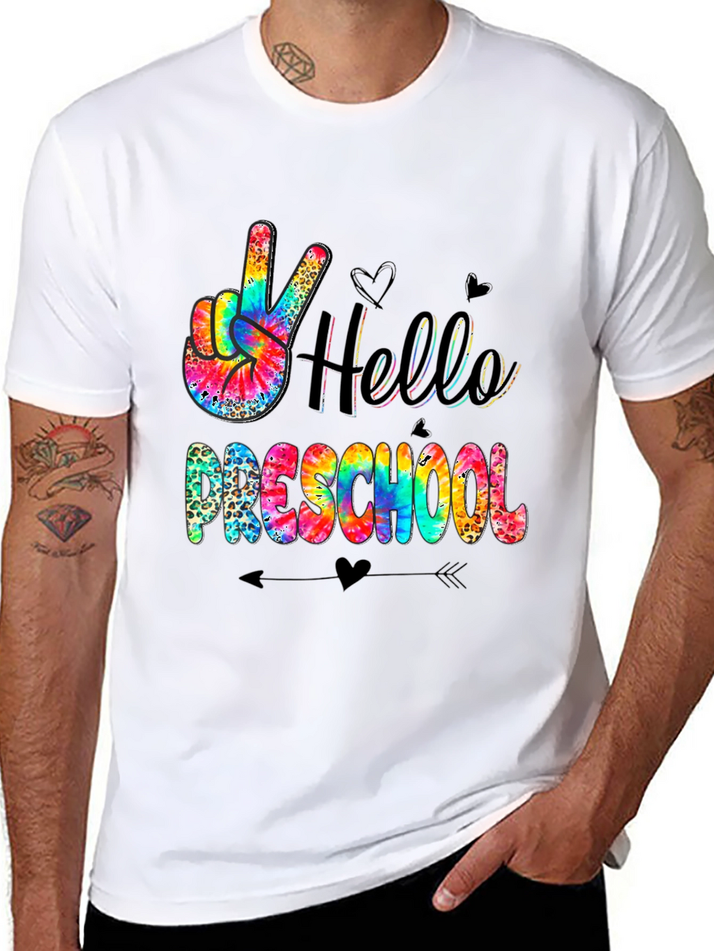 Hello Preschool Graphic Tee