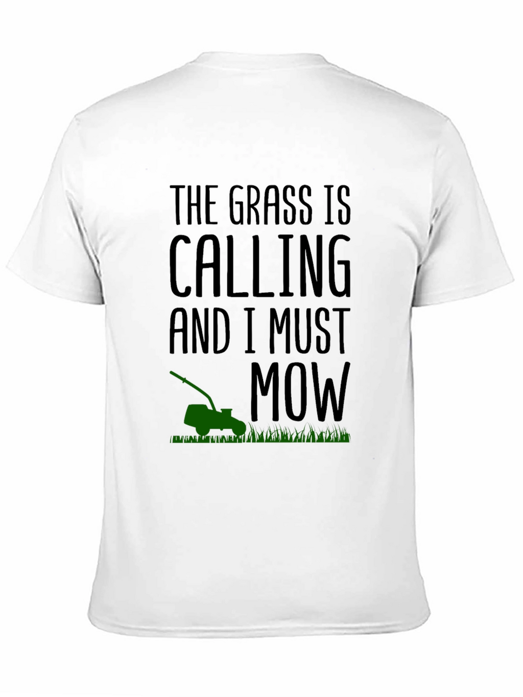 The Grass is Calling T-Shirt - Black