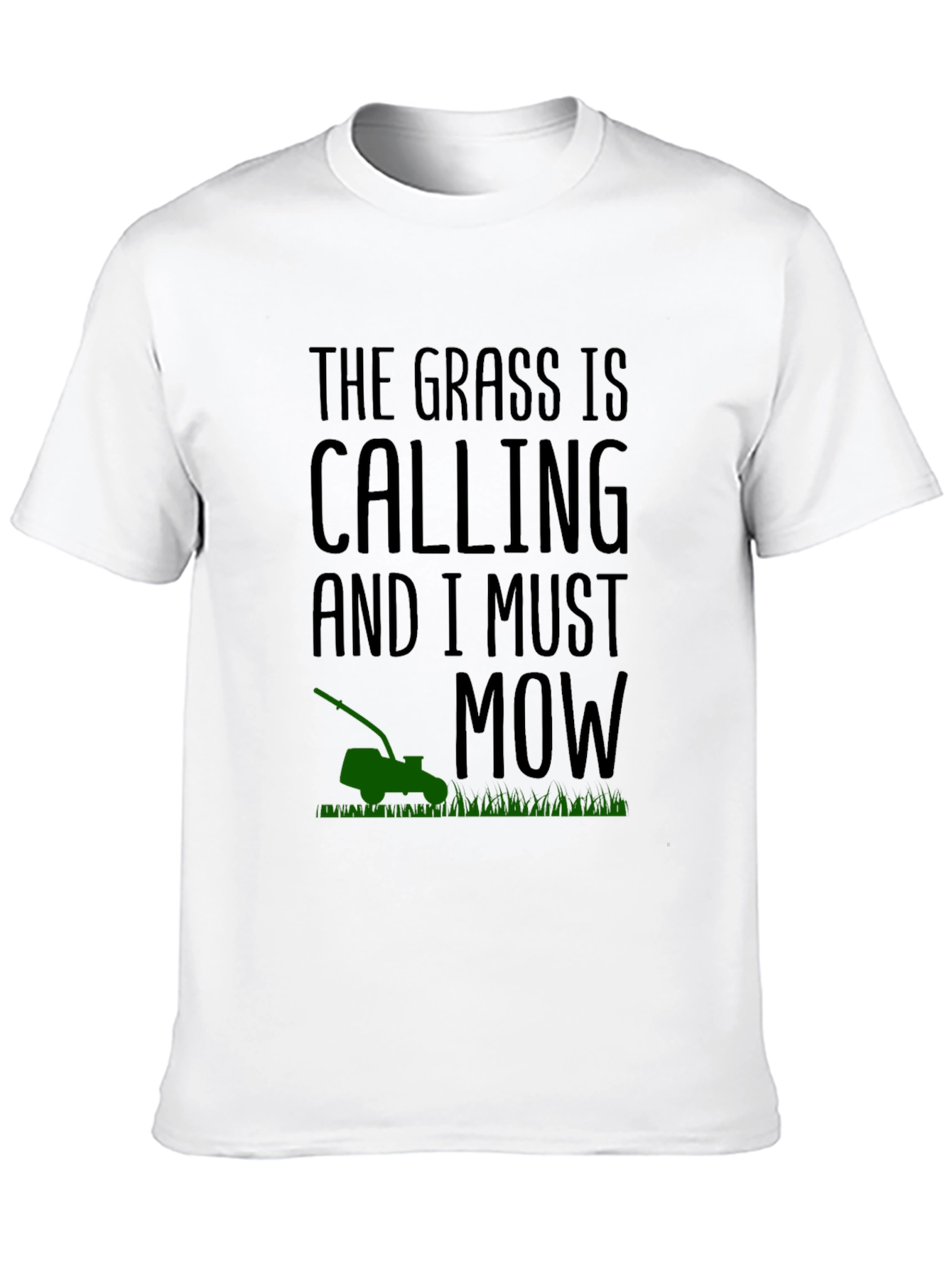 The Grass is Calling T-Shirt - Black