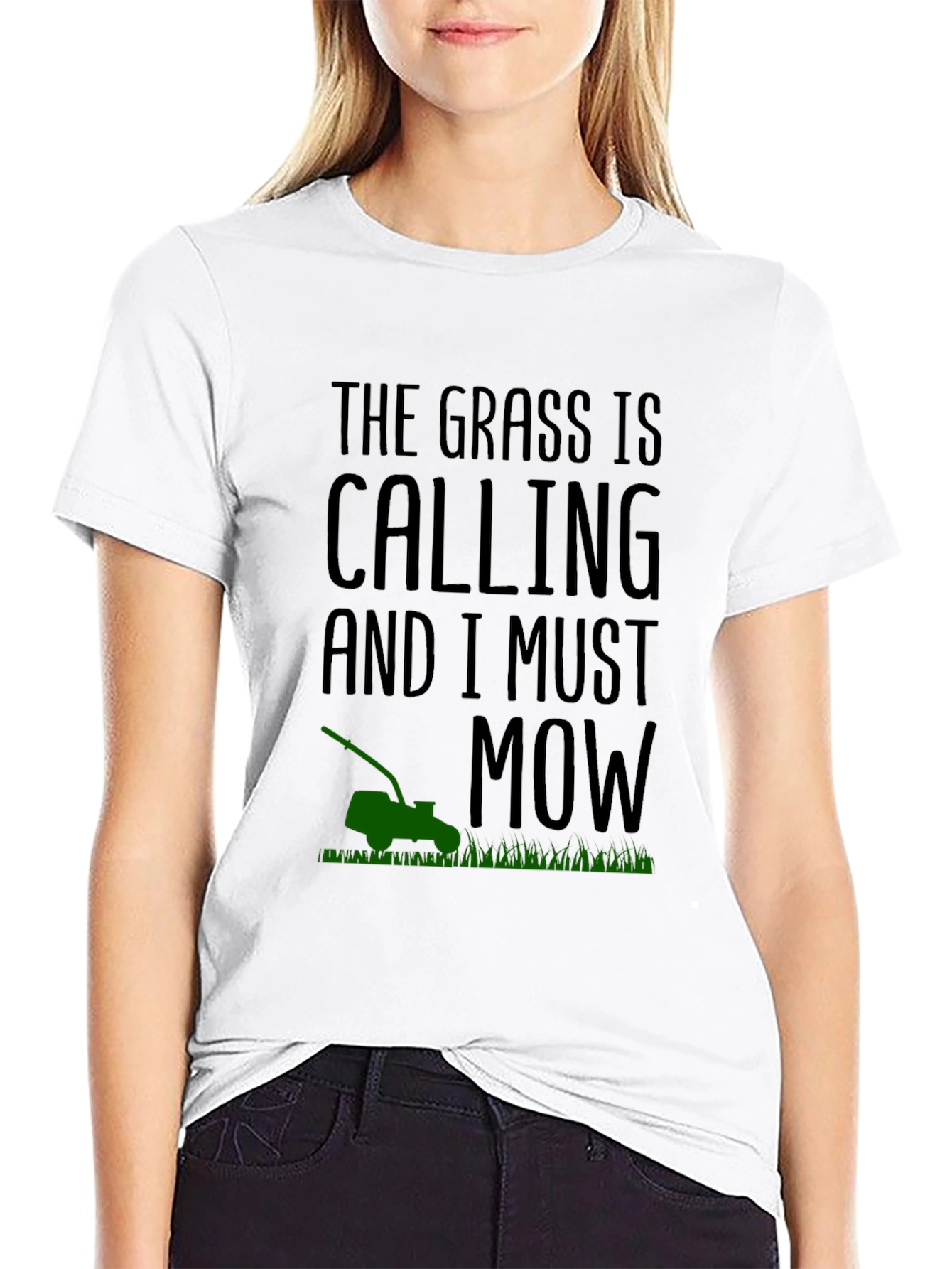 The Grass is Calling T-Shirt - Black