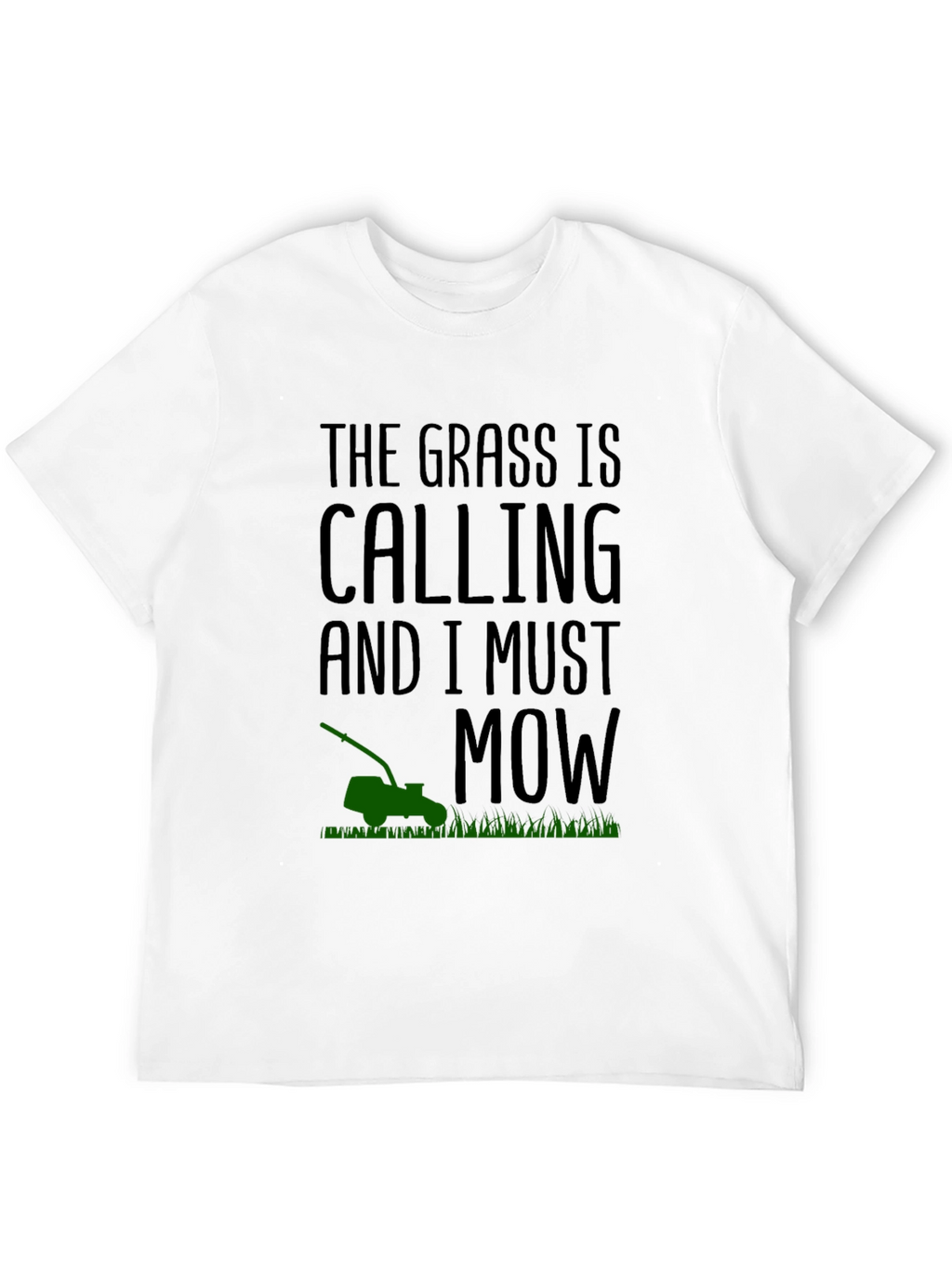 The Grass is Calling T-Shirt - Black