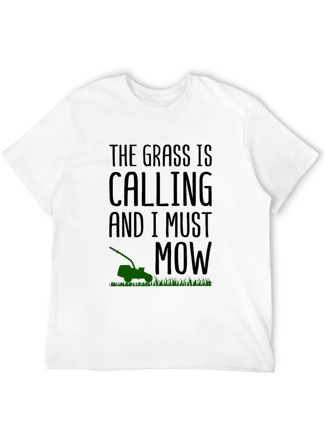 The Grass is Calling T-Shirt - Black