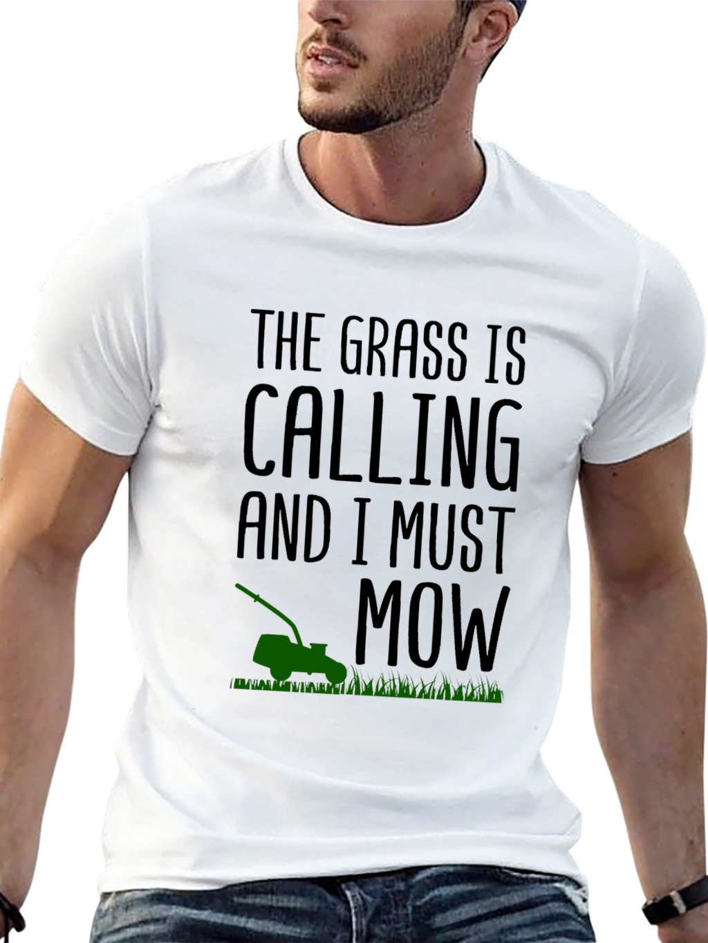 The Grass is Calling T-Shirt - Black