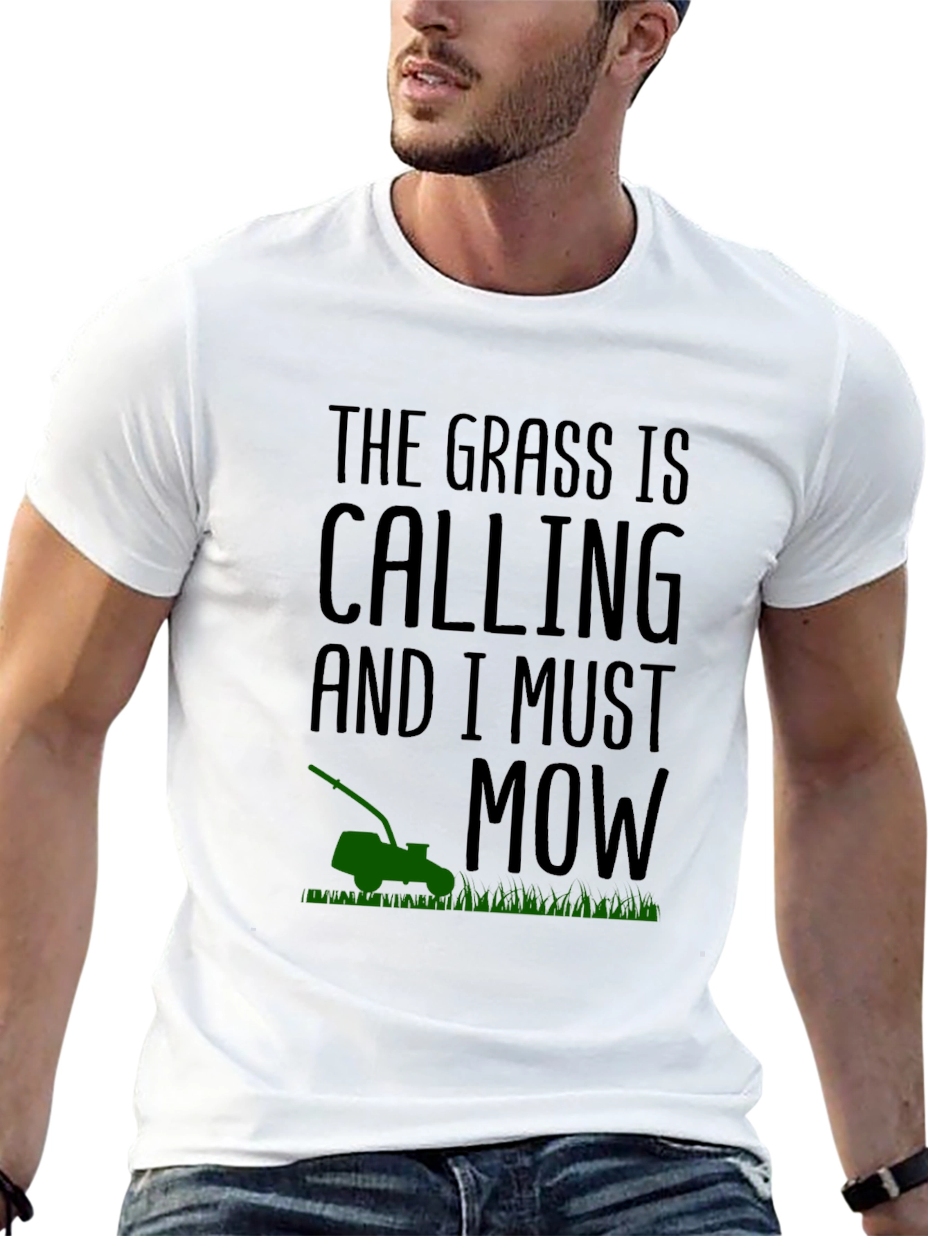 The Grass is Calling T-Shirt - Black