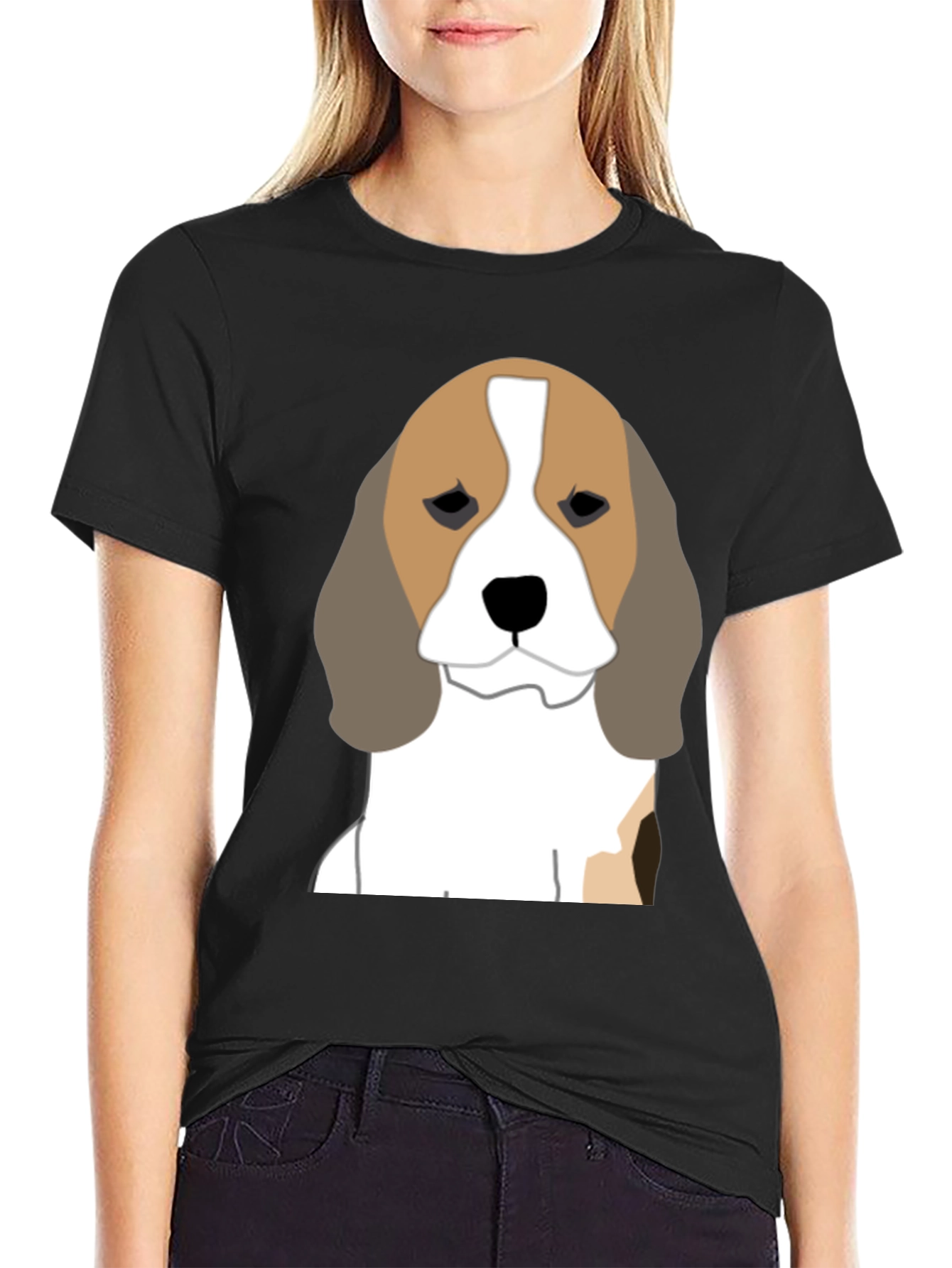 Beagle Dog Graphic Tee - Soft Cotton Blend