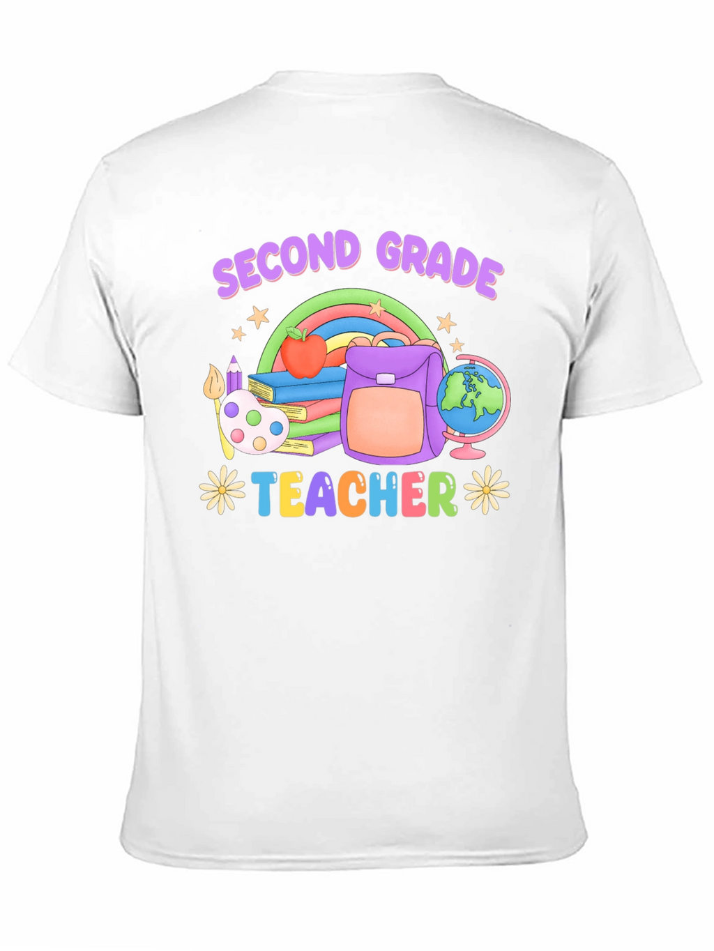 Second Grade Teacher Graphic T-Shirt