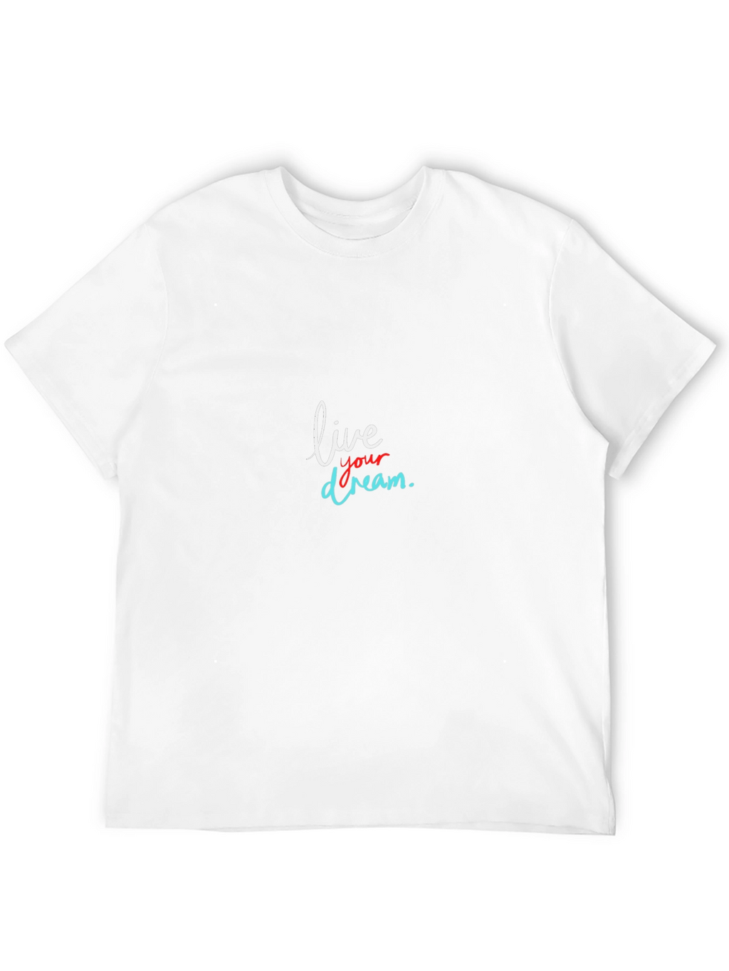 Live Your Dream Graphic Tee - Black T-Shirt