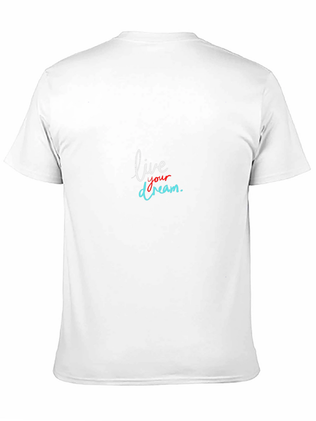 Live Your Dream Graphic Tee - Black T-Shirt