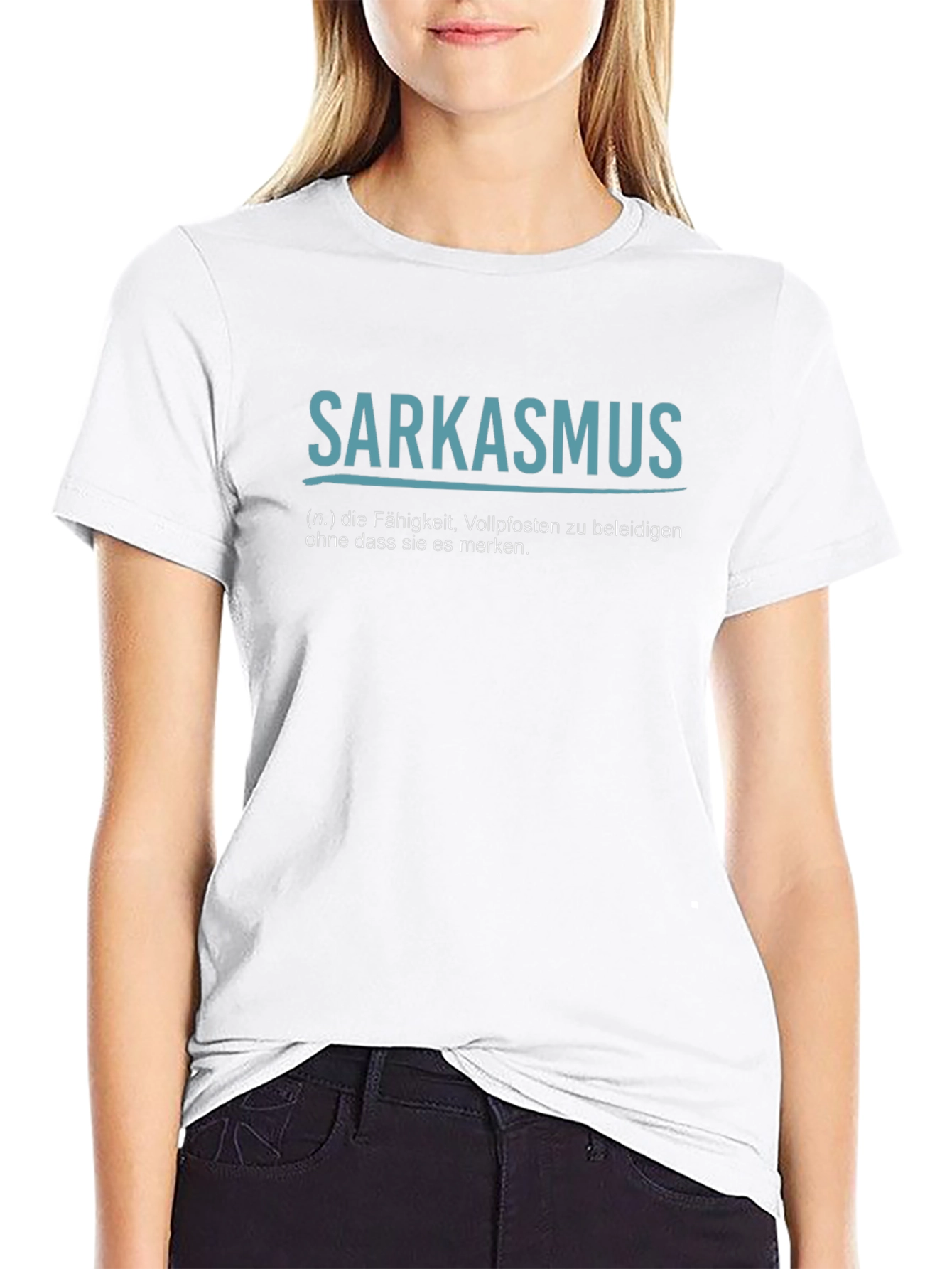 Sarkasmus T-Shirt - Funny Sarcasm Definition Tee