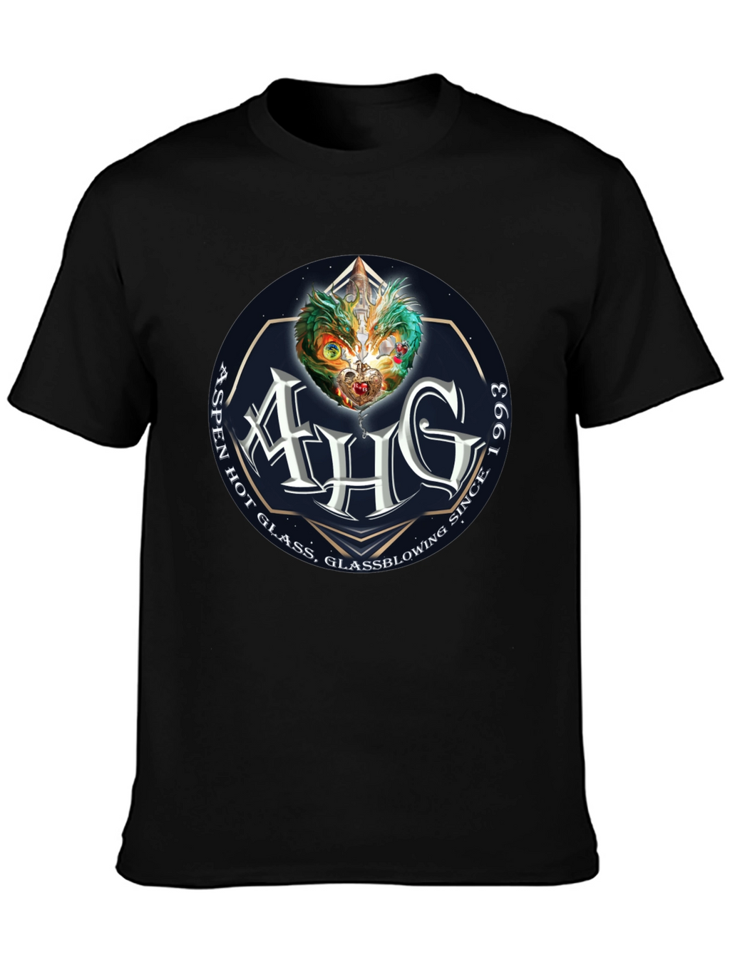 Aspen Hot Glass AHG Graphic T-Shirt